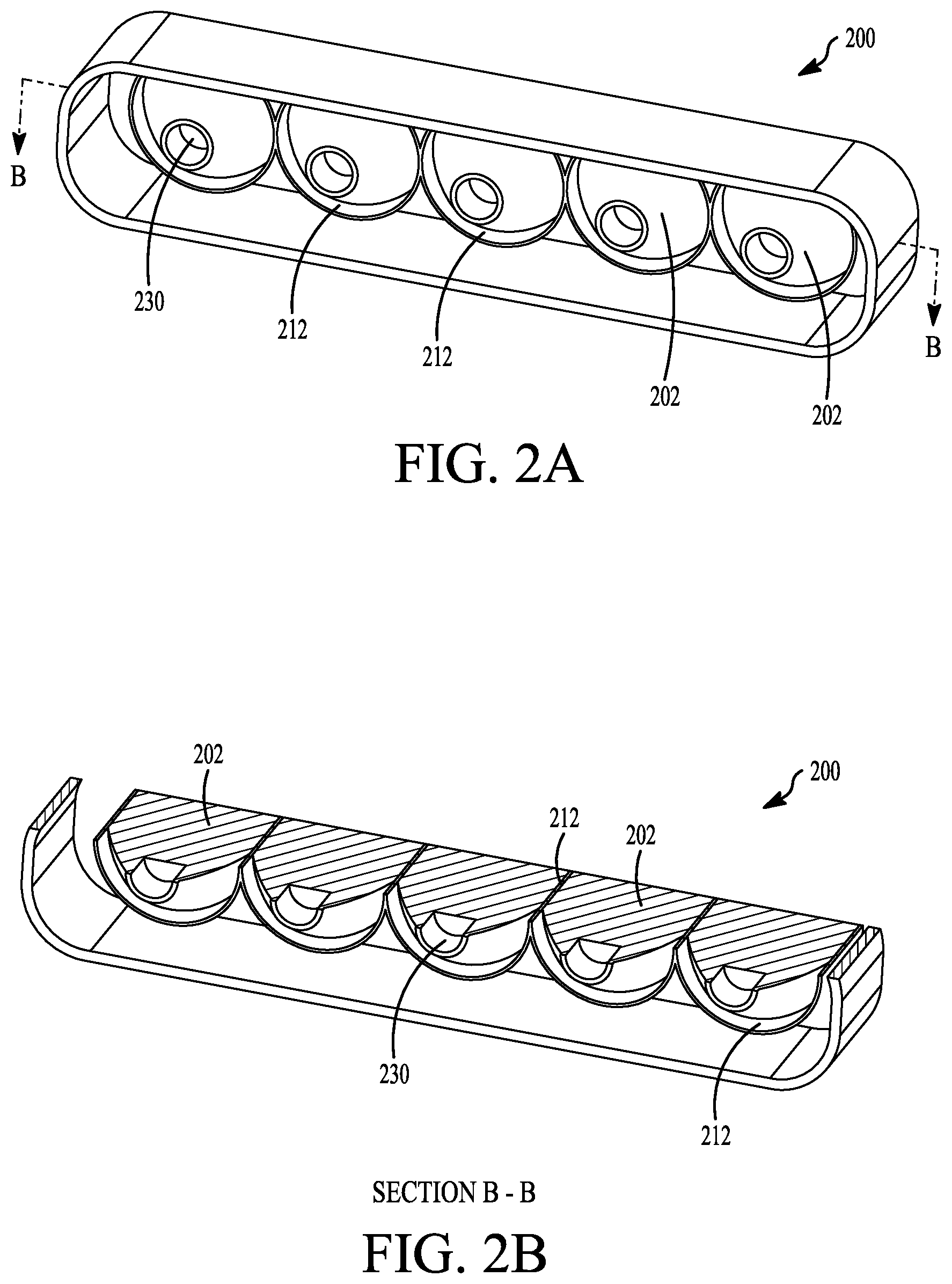 Patent US11815701 Figure 2 – Unitary multi-optic systems with optical barriers