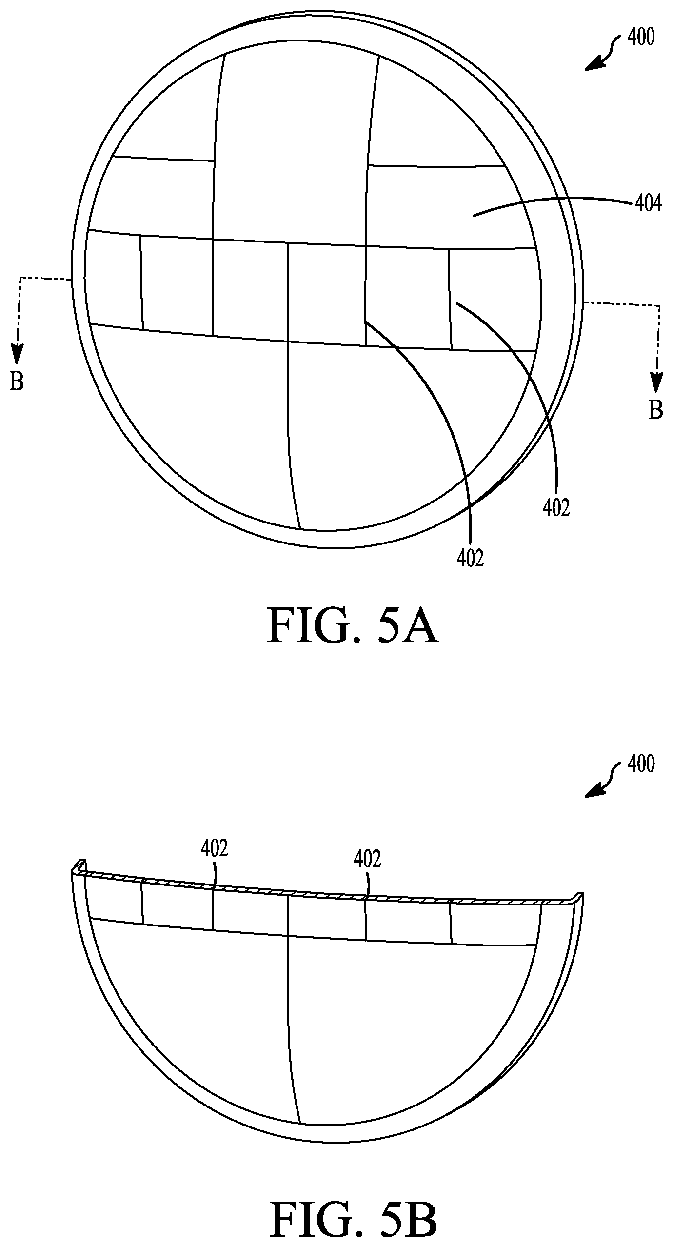 Patent US11815701 Figure 5 – Unitary multi-optic systems with optical barriers
