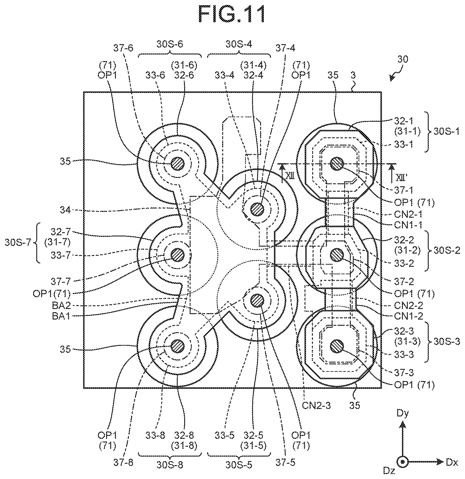 Patent US11815702 Figure 12 – Detection device