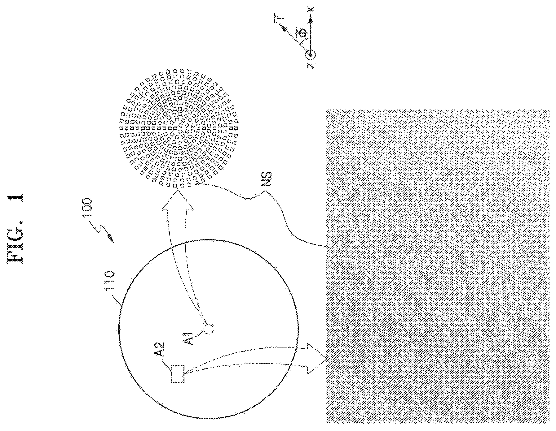 Patent US11815703 Figure 1 – Meta-lens and optical apparatus including the same