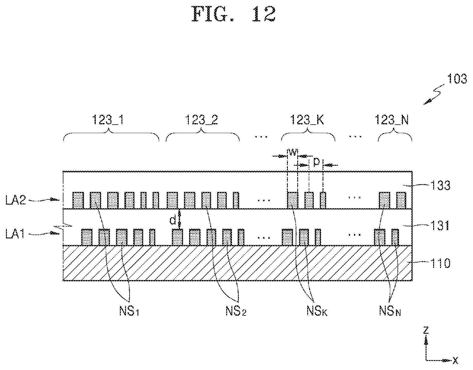 Patent US11815703 Figure 12 – Meta-lens and optical apparatus including the same