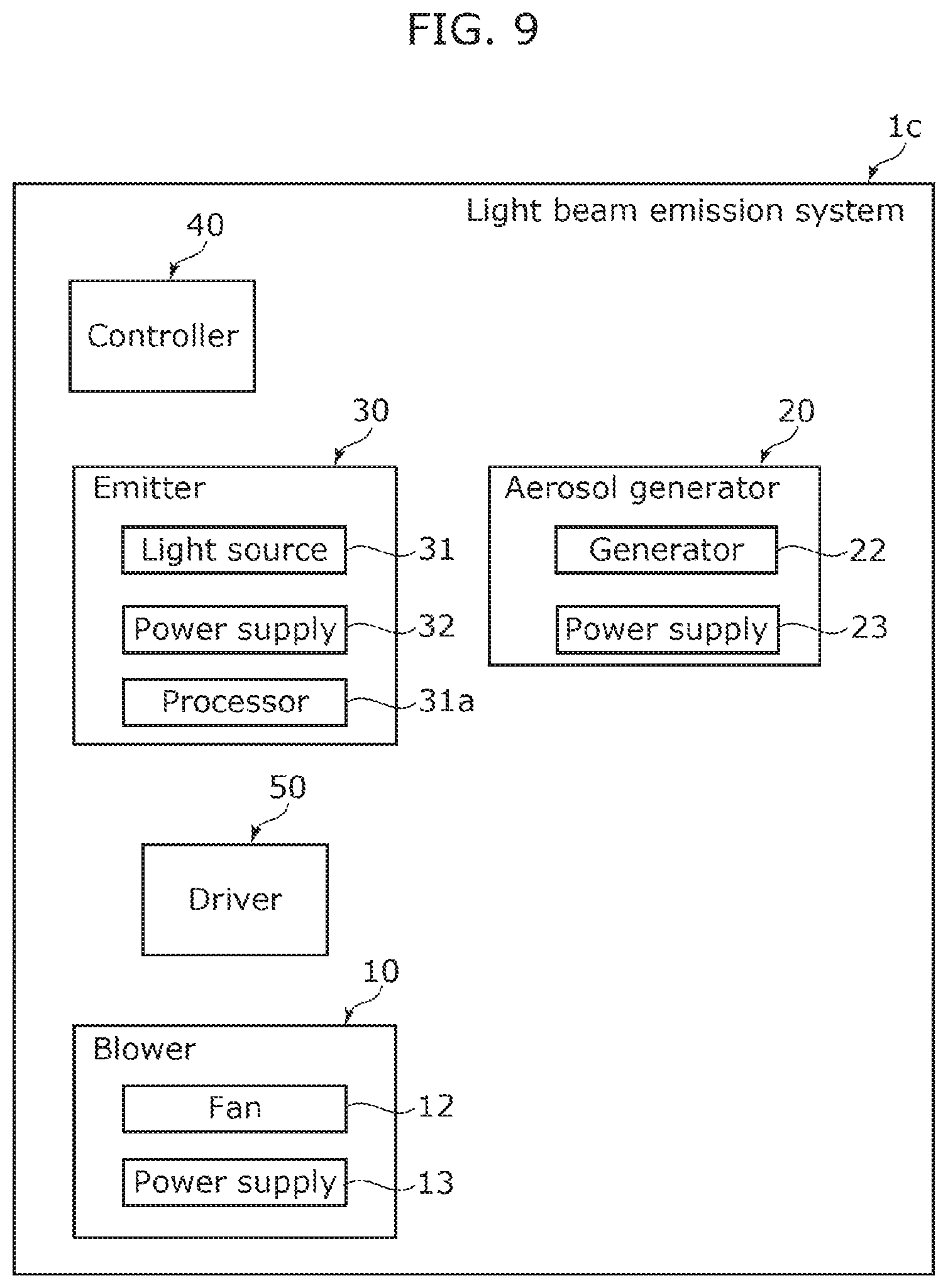Patent US11815704 Figure 10 – Light beam emission system
