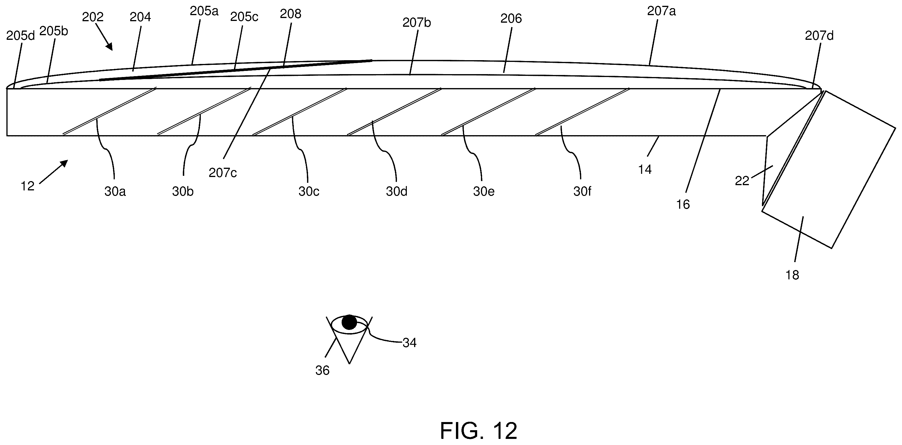 Patent US11815709 Figure 9 – Optical devices for mitigating ghost images