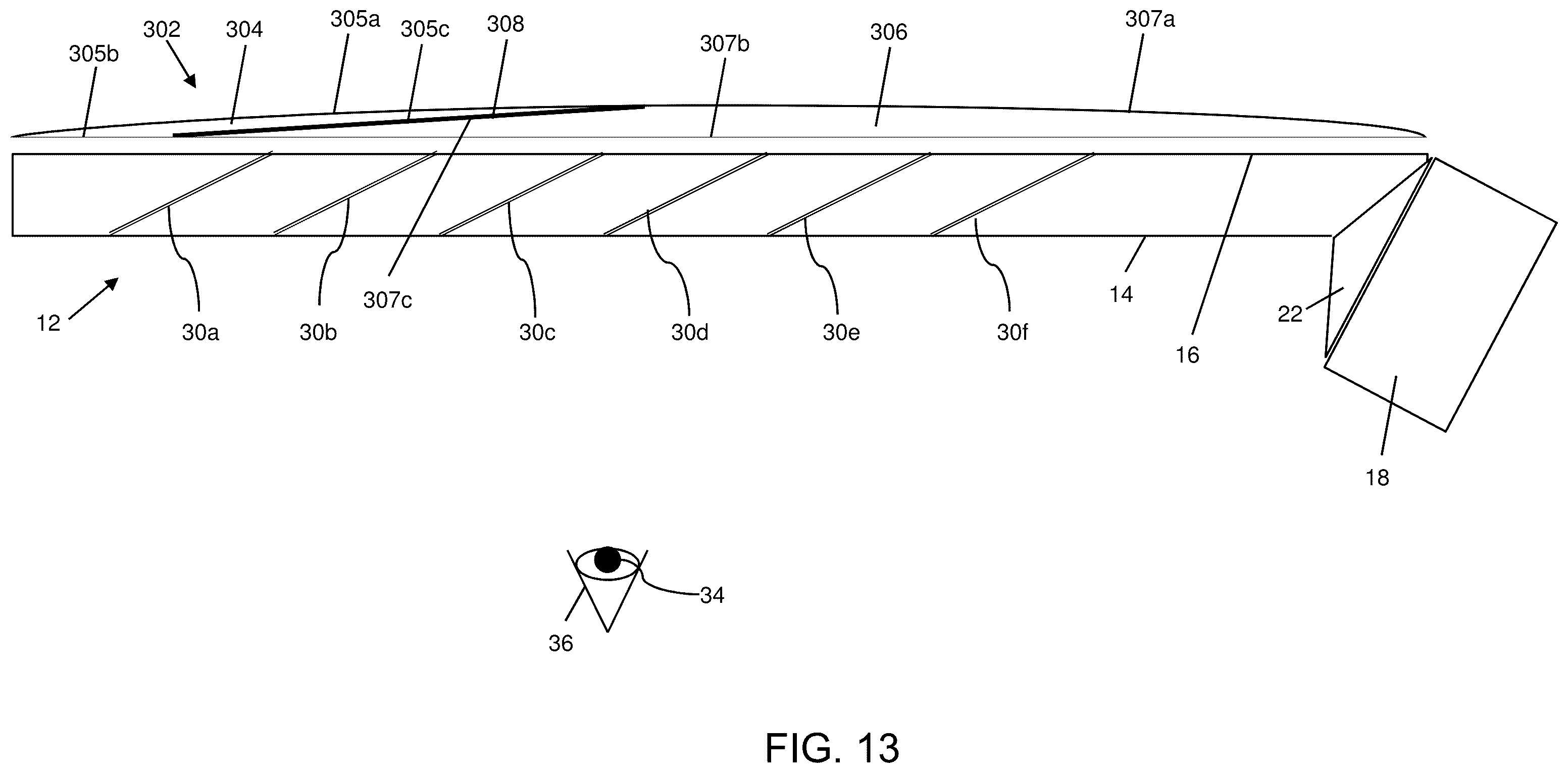Patent US11815709 Figure 10 – Optical devices for mitigating ghost images
