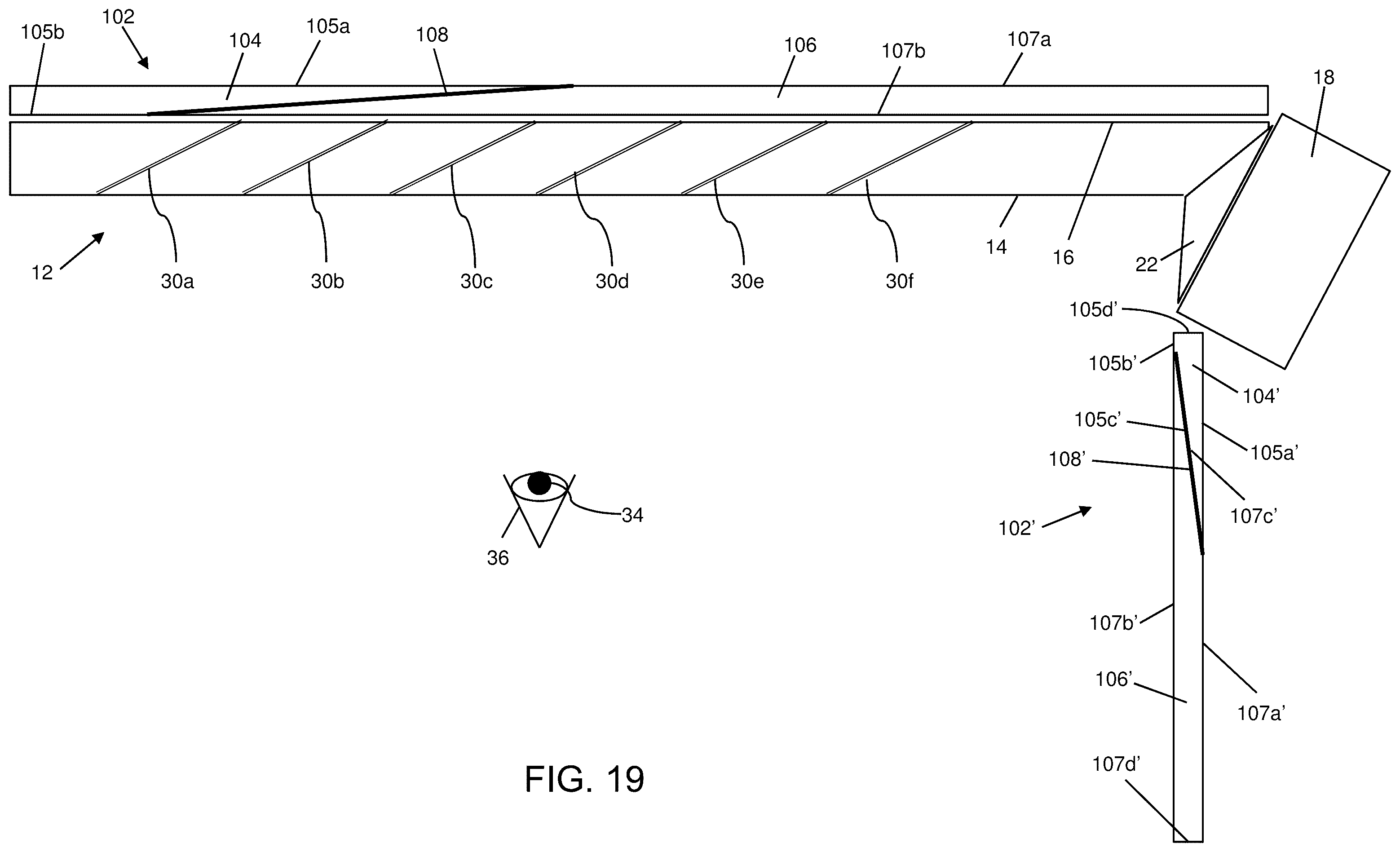 Patent US11815709 Figure 15 – Optical devices for mitigating ghost images