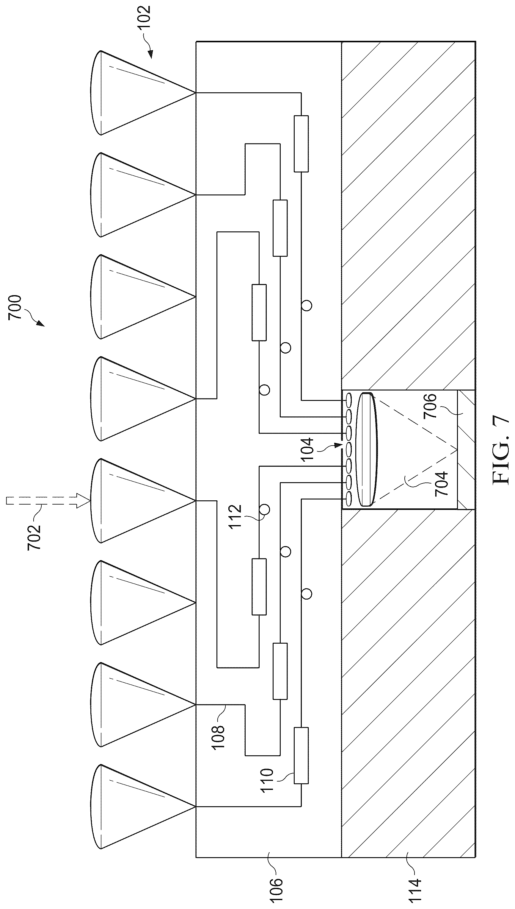 Patent US11815714 Figure 6 – Photonic integrated circuit-based imaging systems