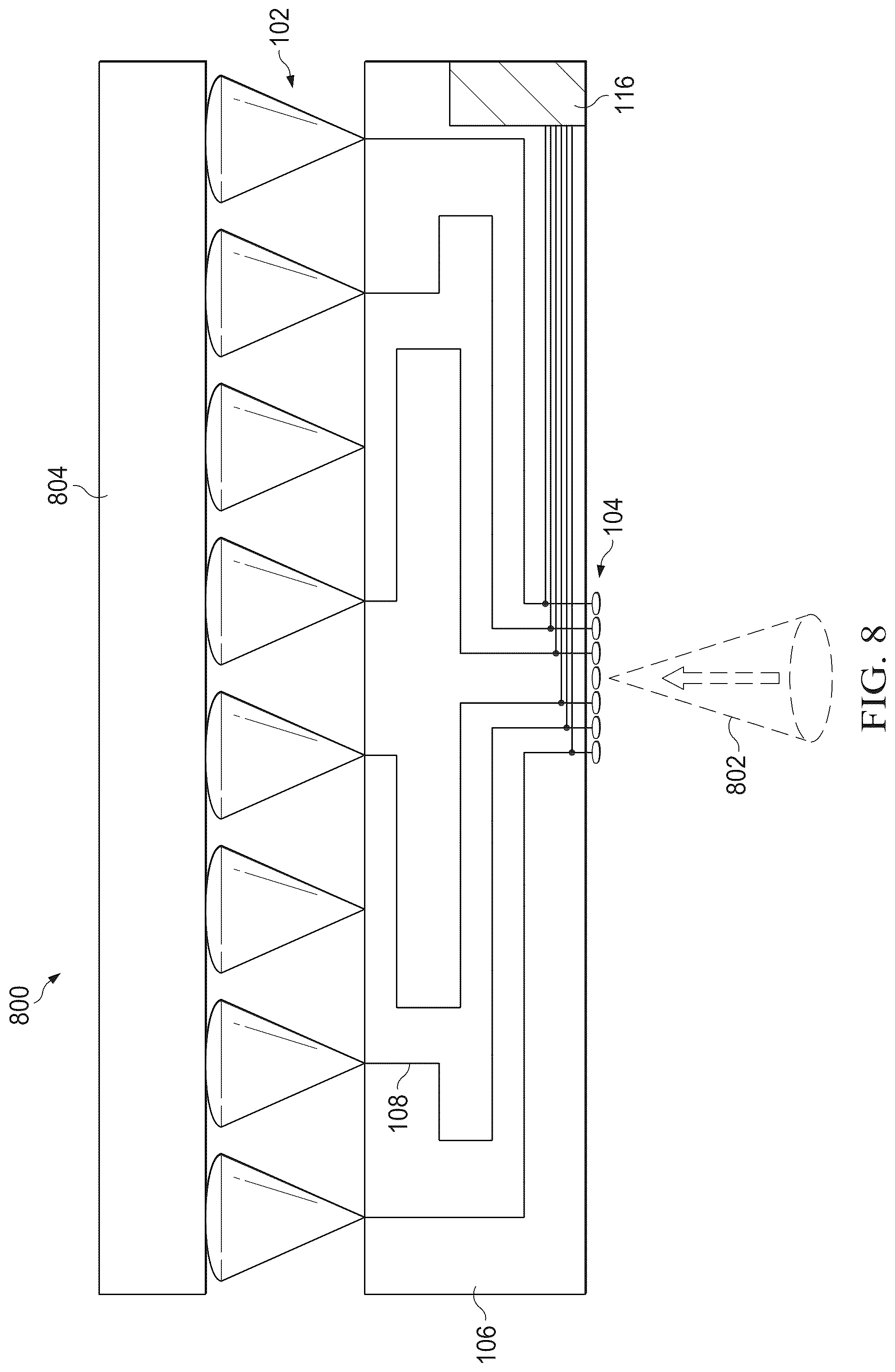 Patent US11815714 Figure 7 – Photonic integrated circuit-based imaging systems