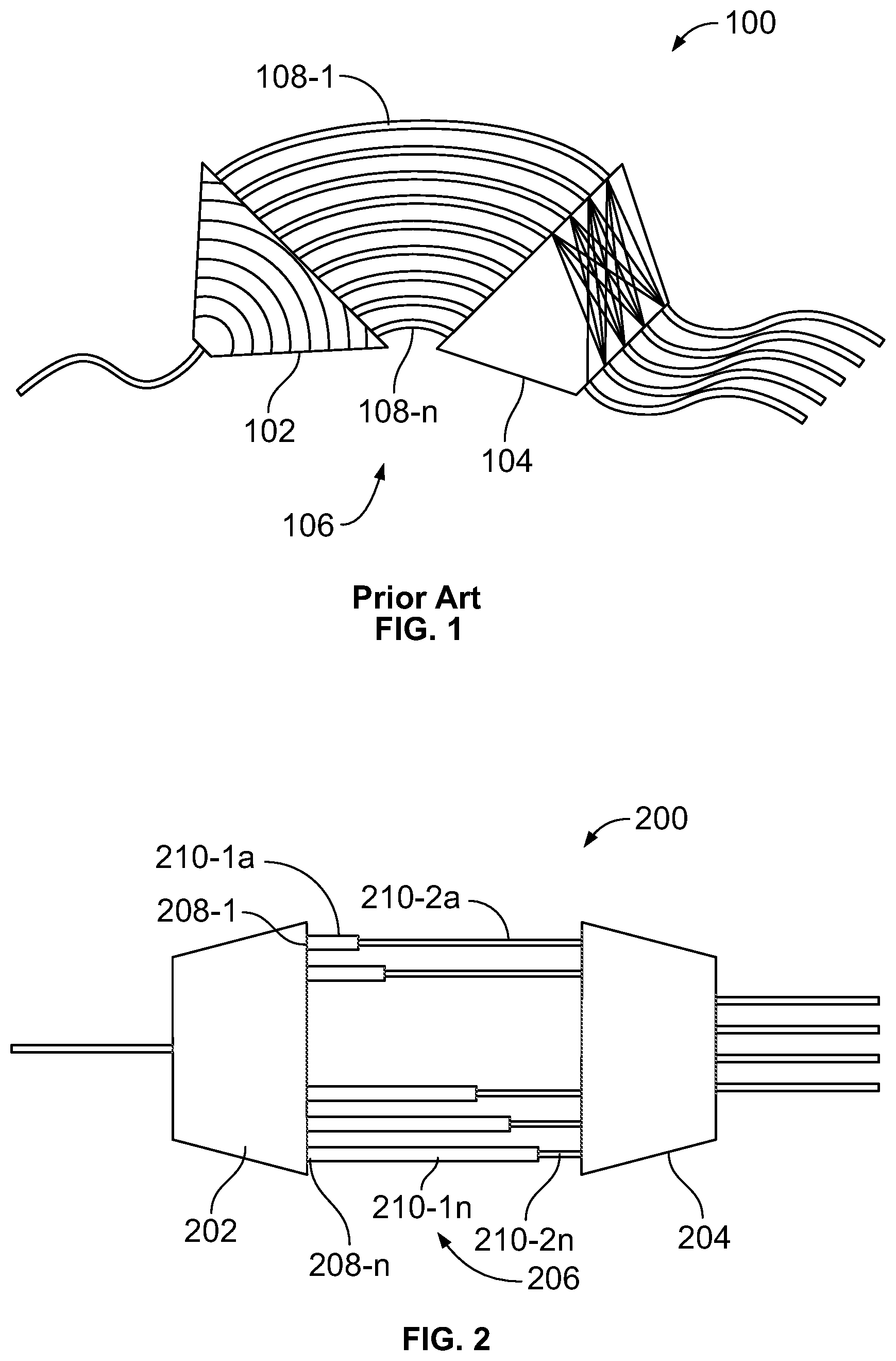 Patent US11815716 Figure 1 – Arrayed waveguide gratings with stabilized performance under varying parameters