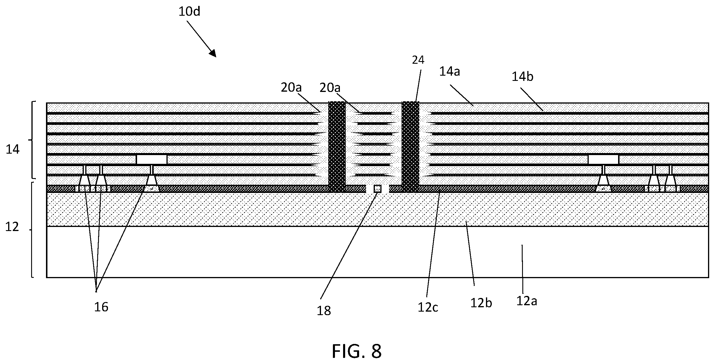 Patent US11815717 Figure 7 – Photonic chip security structure