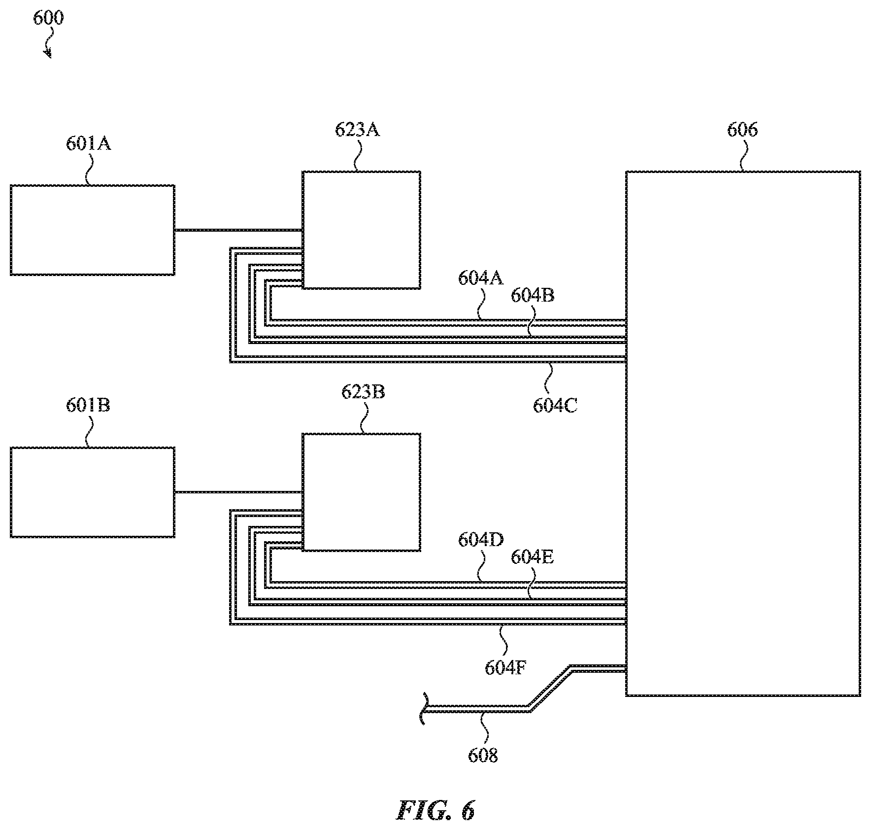 Patent US11815719 Figure 7 – Wavelength agile multiplexing