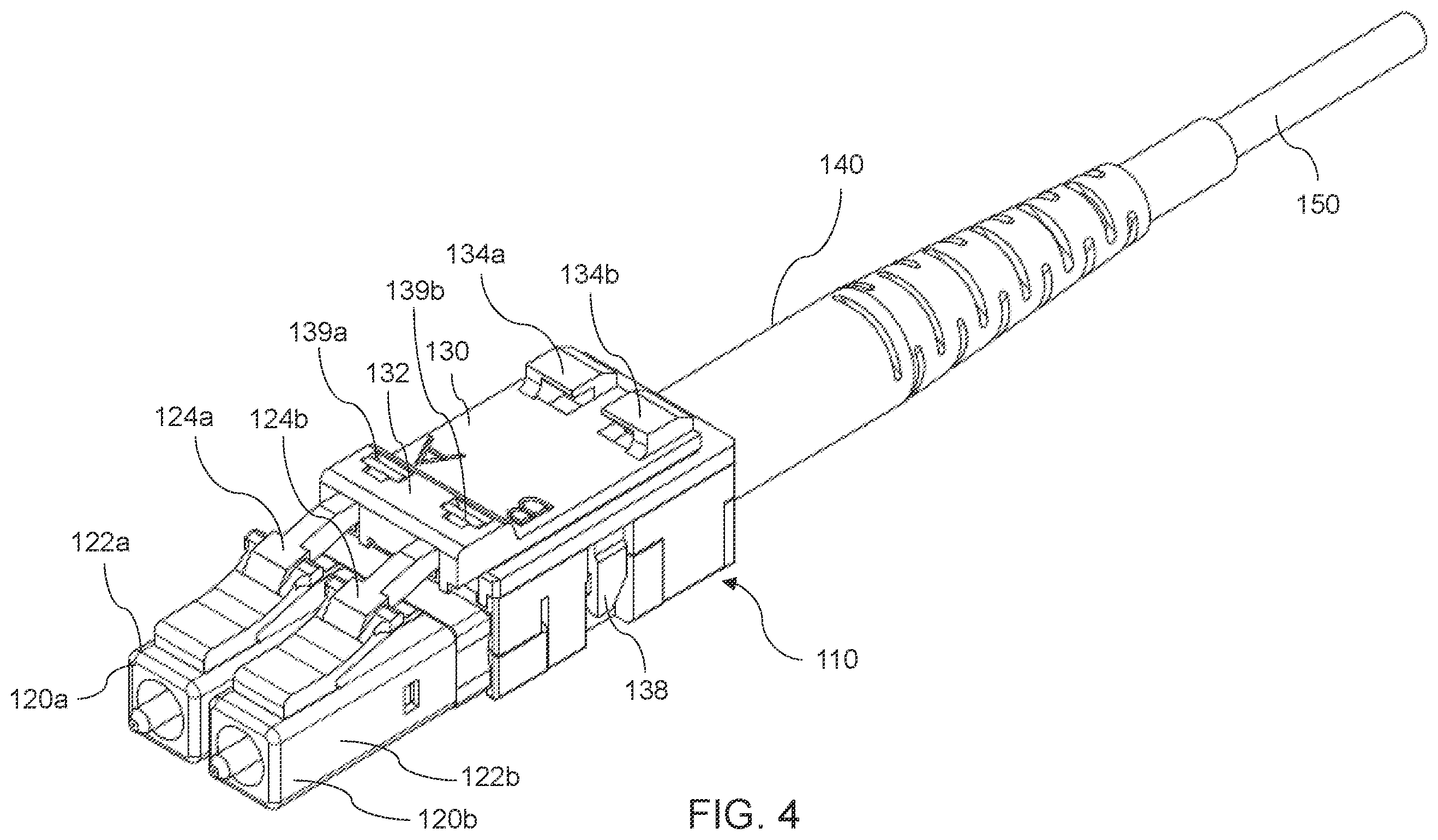 Patent US11815722 Figure 2 – Reversible optical connectors and associated devices, systems, and methods