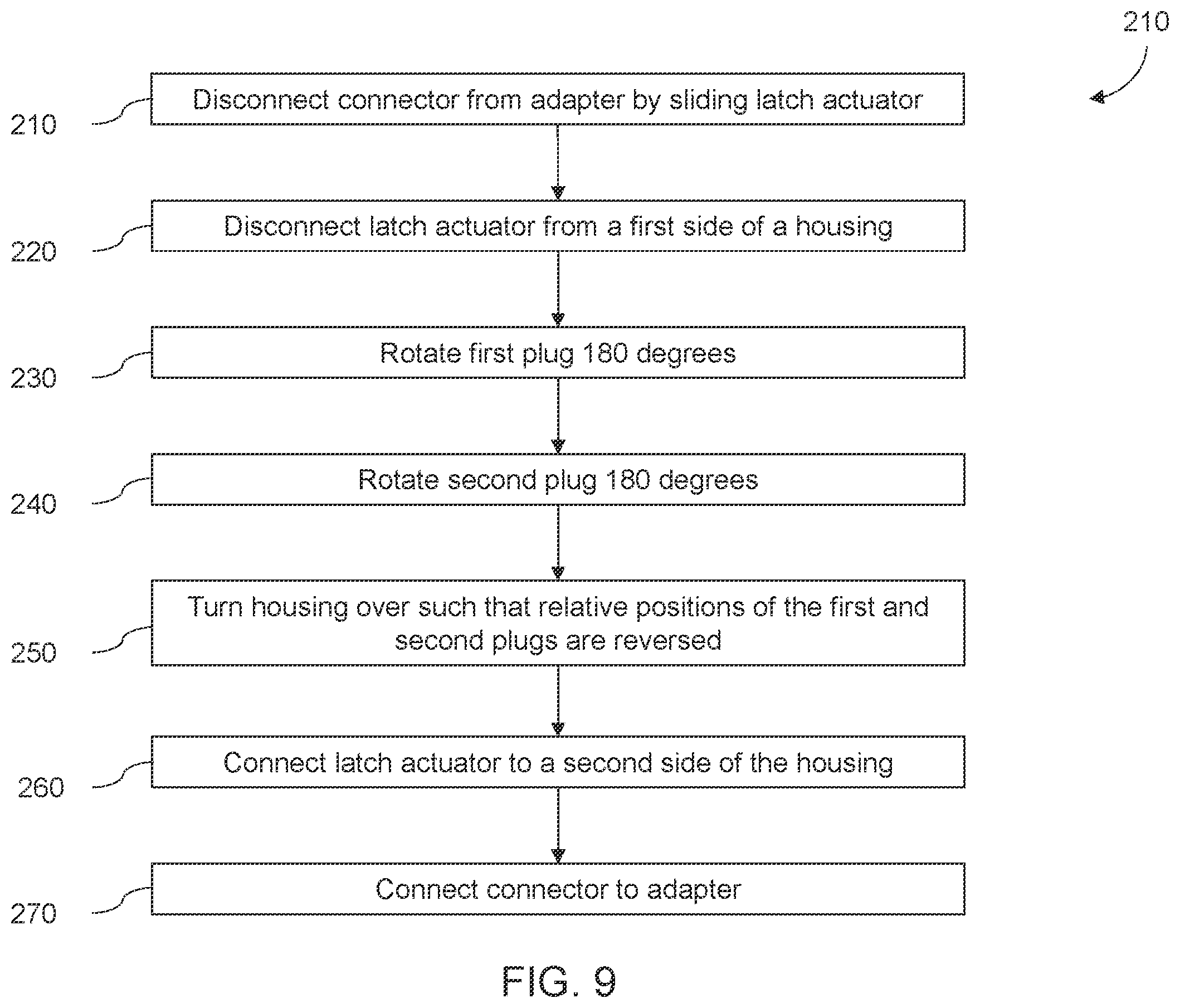 Patent US11815722 Figure 6 – Reversible optical connectors and associated devices, systems, and methods