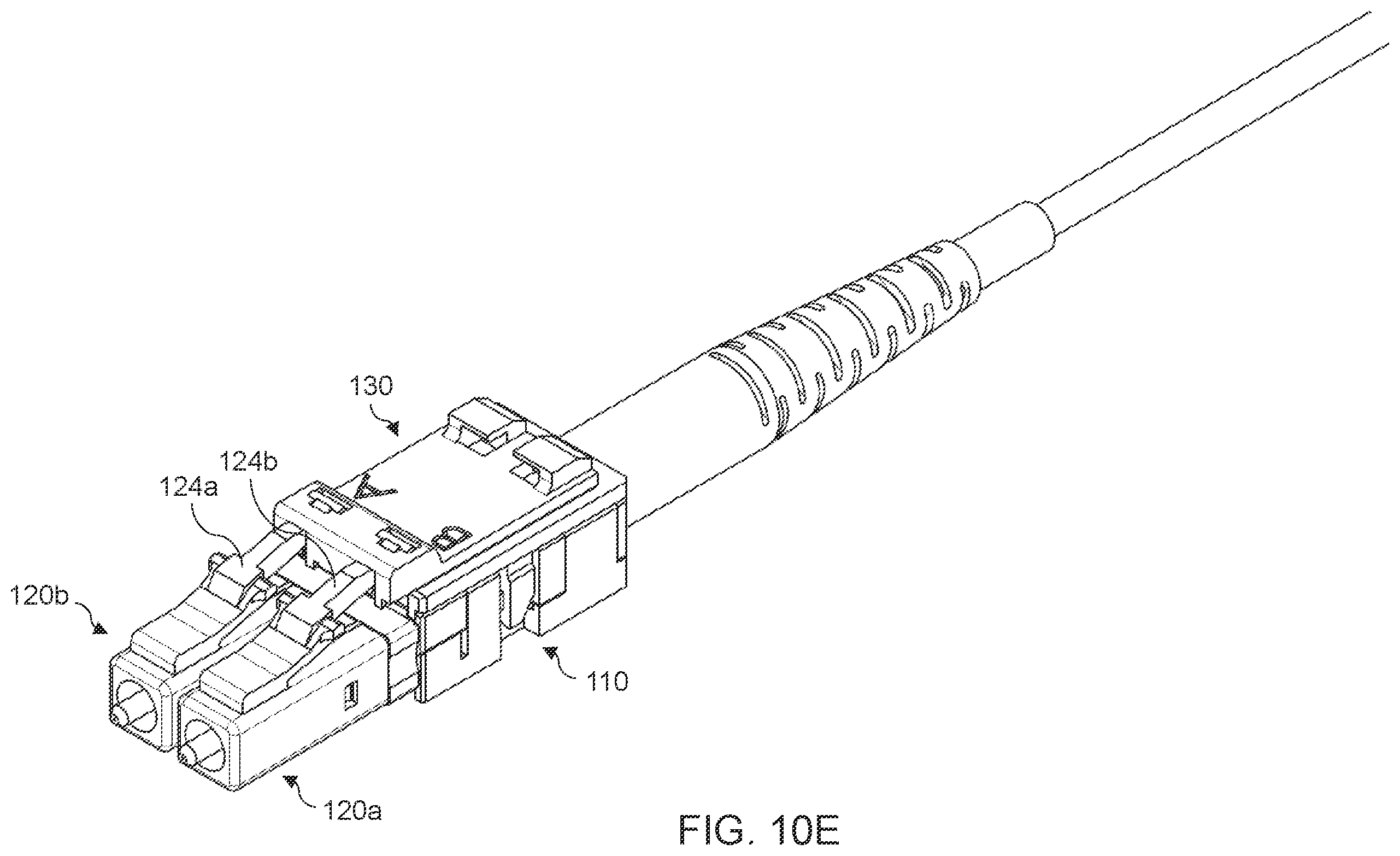 Patent US11815722 Figure 11 – Reversible optical connectors and associated devices, systems, and methods