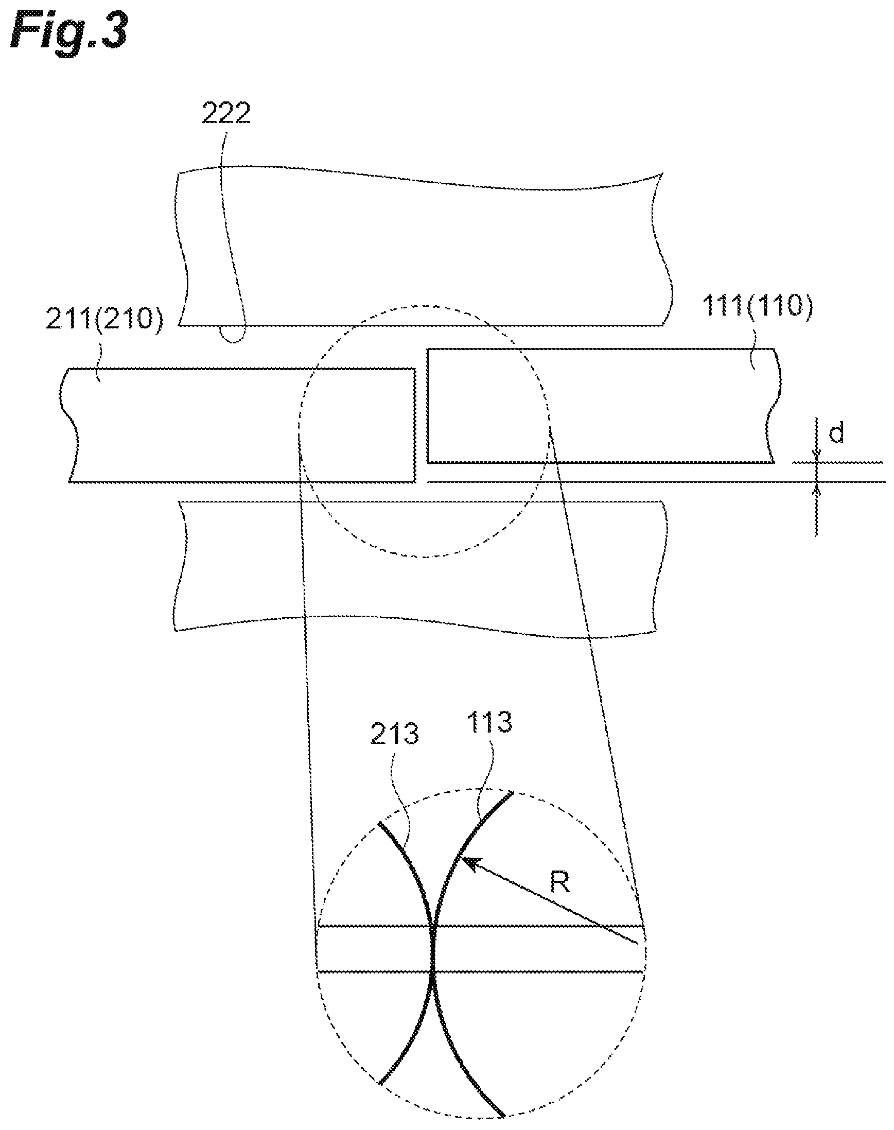 Patent US11815723 Figure 3 – Optical connection structure, optical connector, and optical connecting method
