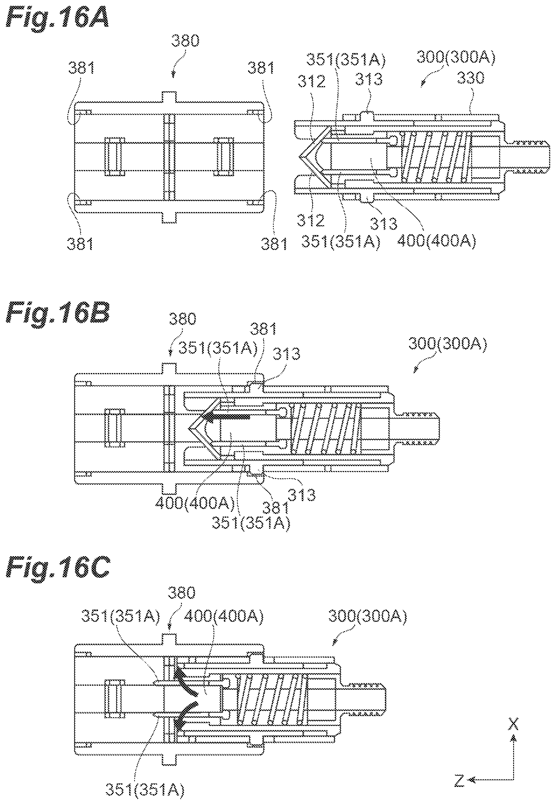 Patent US11815723 Figure 20 – Optical connection structure, optical connector, and optical connecting method