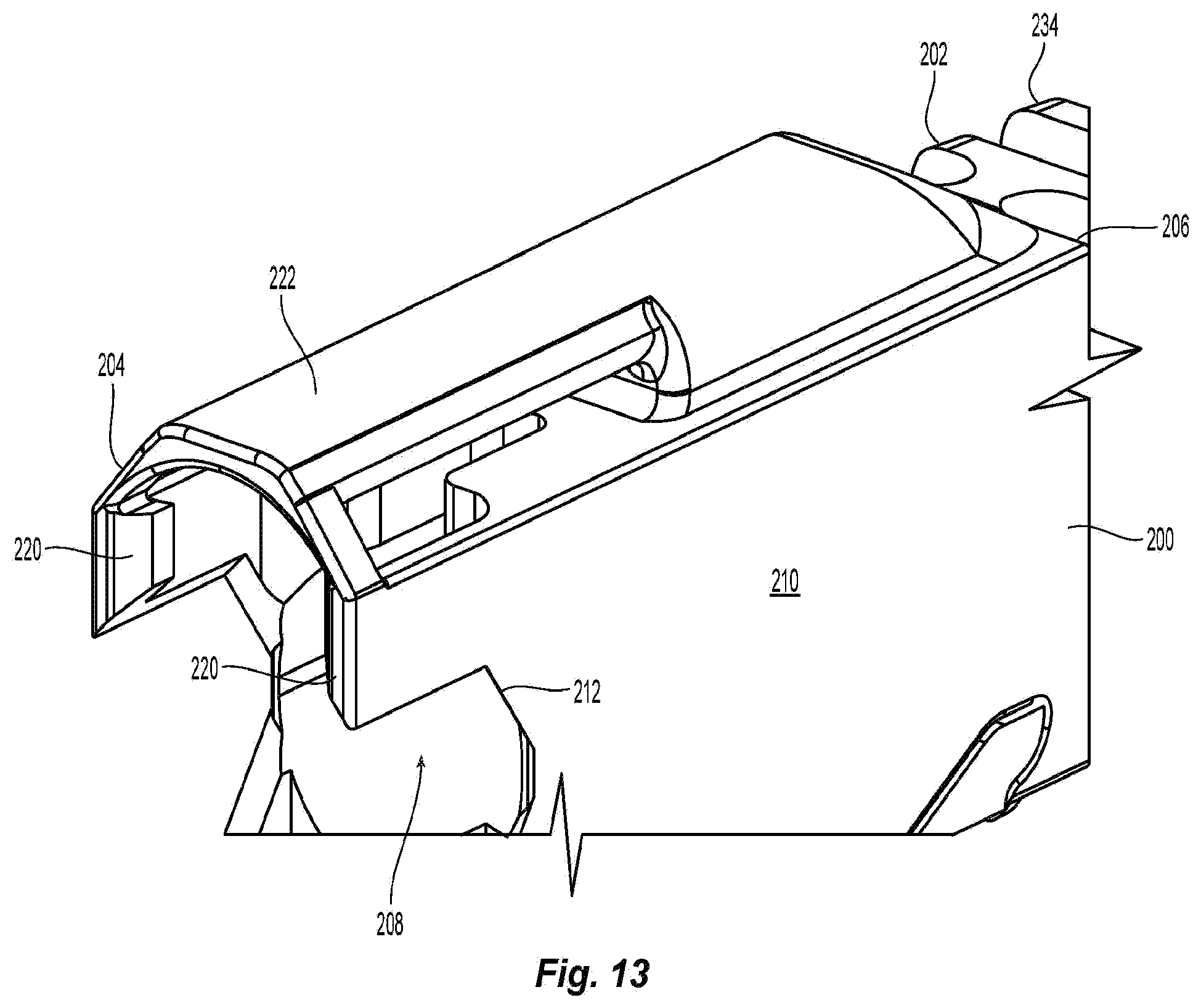 Patent US11815724 Figure 10 – Flexible push-pull boot and crimp body for fiber optic connector