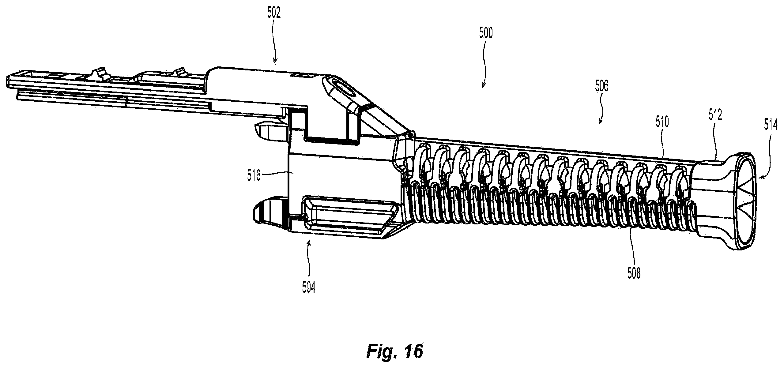 Patent US11815724 Figure 13 – Flexible push-pull boot and crimp body for fiber optic connector