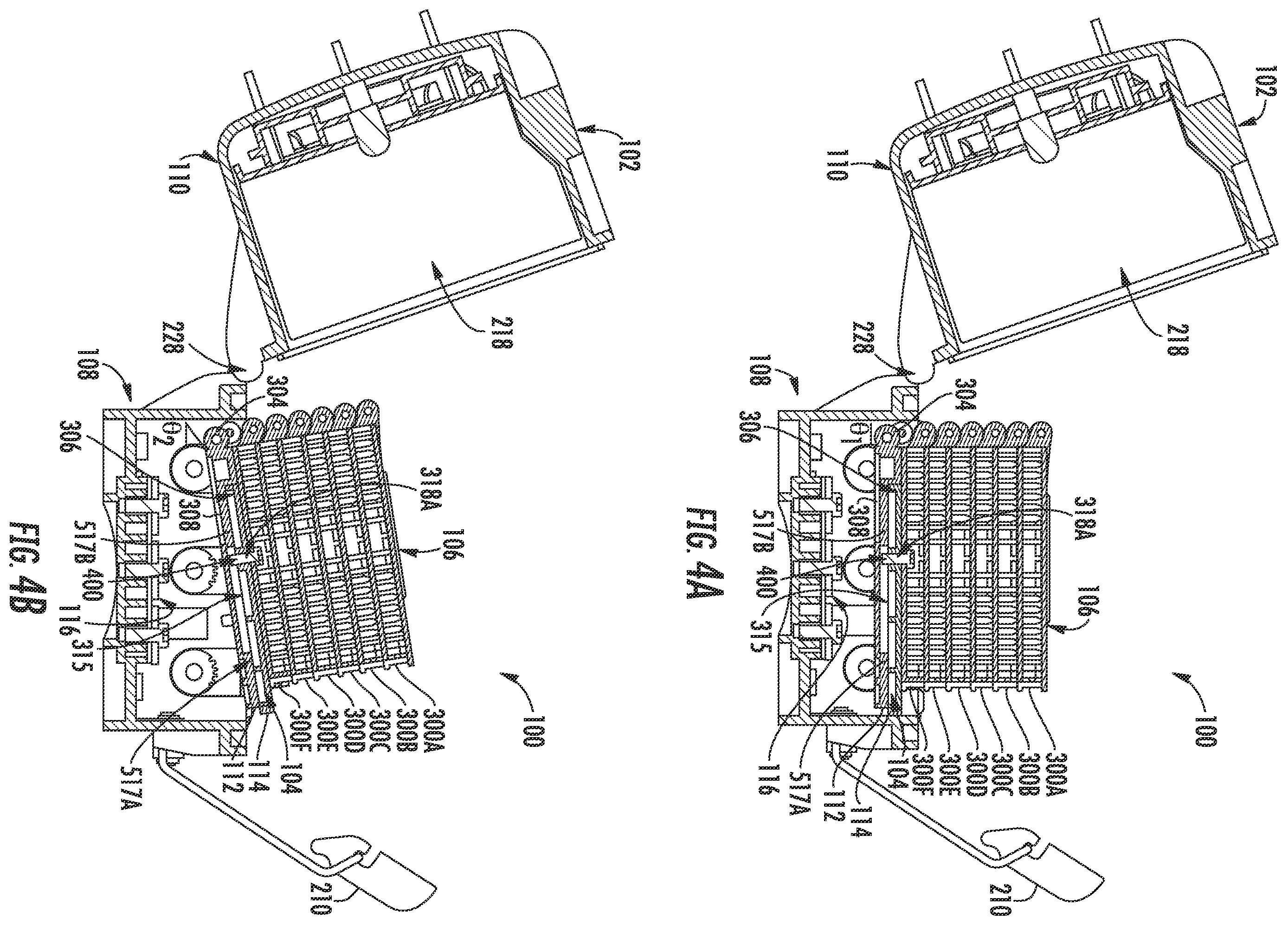 Patent US11815726 Figure 6 – Fiber optic closure terminals with increased versatility