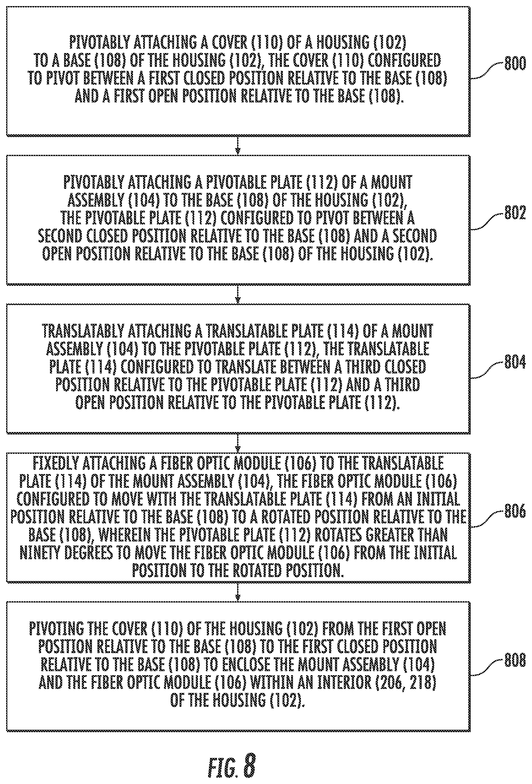 Patent US11815726 Figure 13 – Fiber optic closure terminals with increased versatility