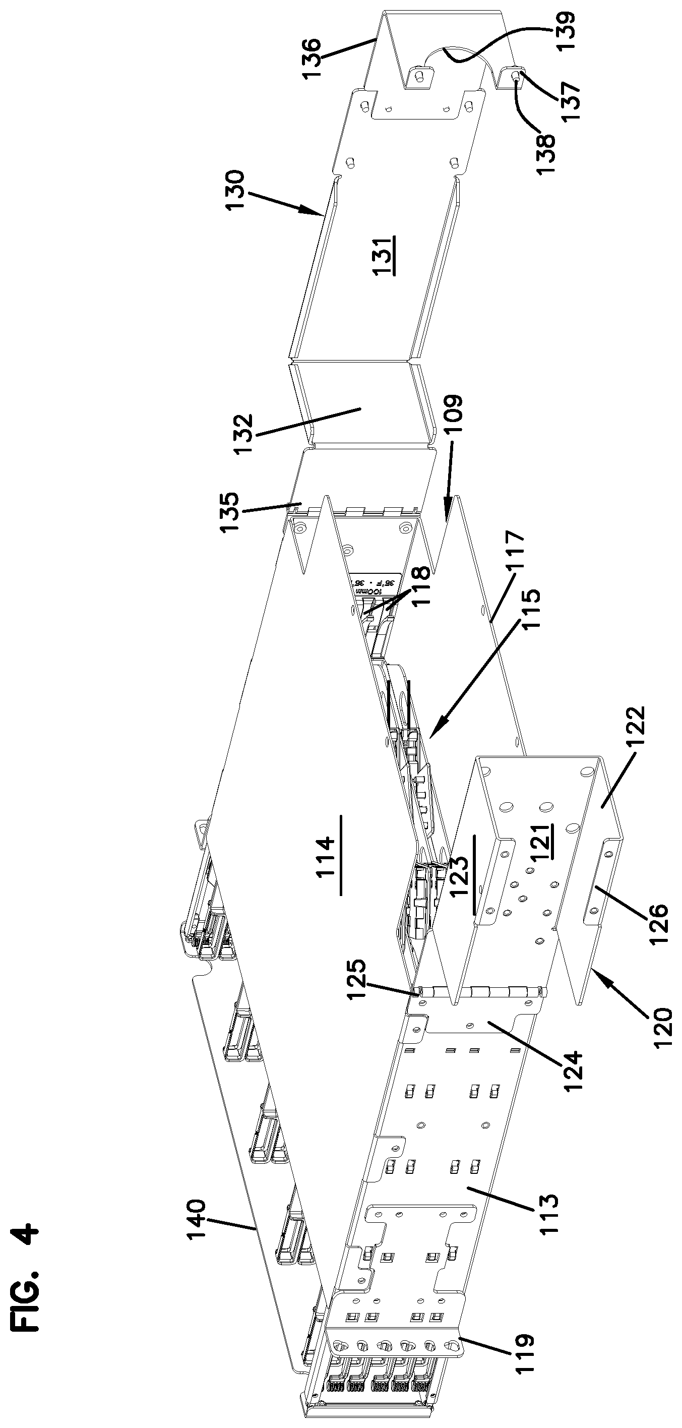 Patent US11815727 Figure 4 – Bladed chassis systems