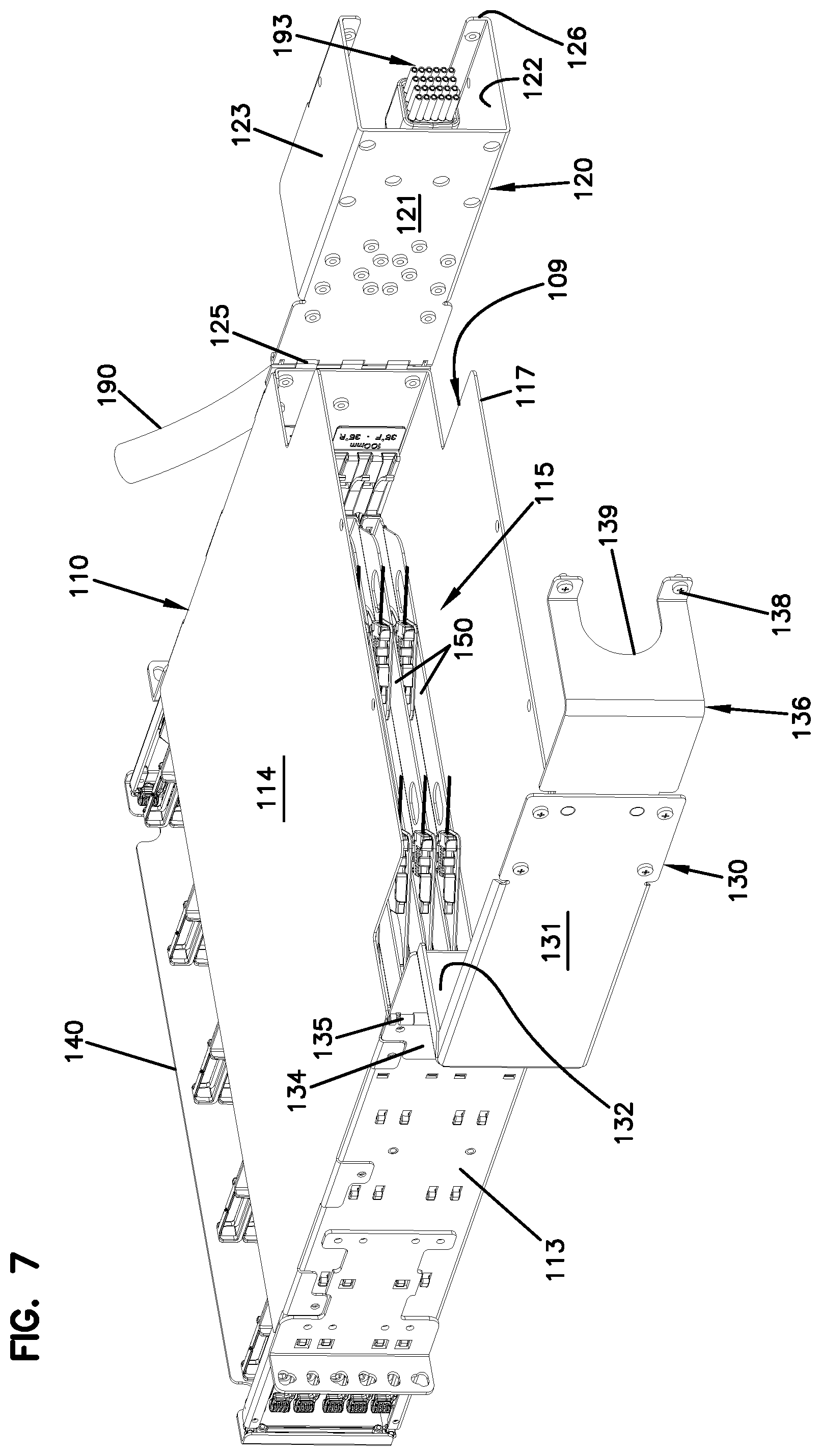 Patent US11815727 Figure 7 – Bladed chassis systems
