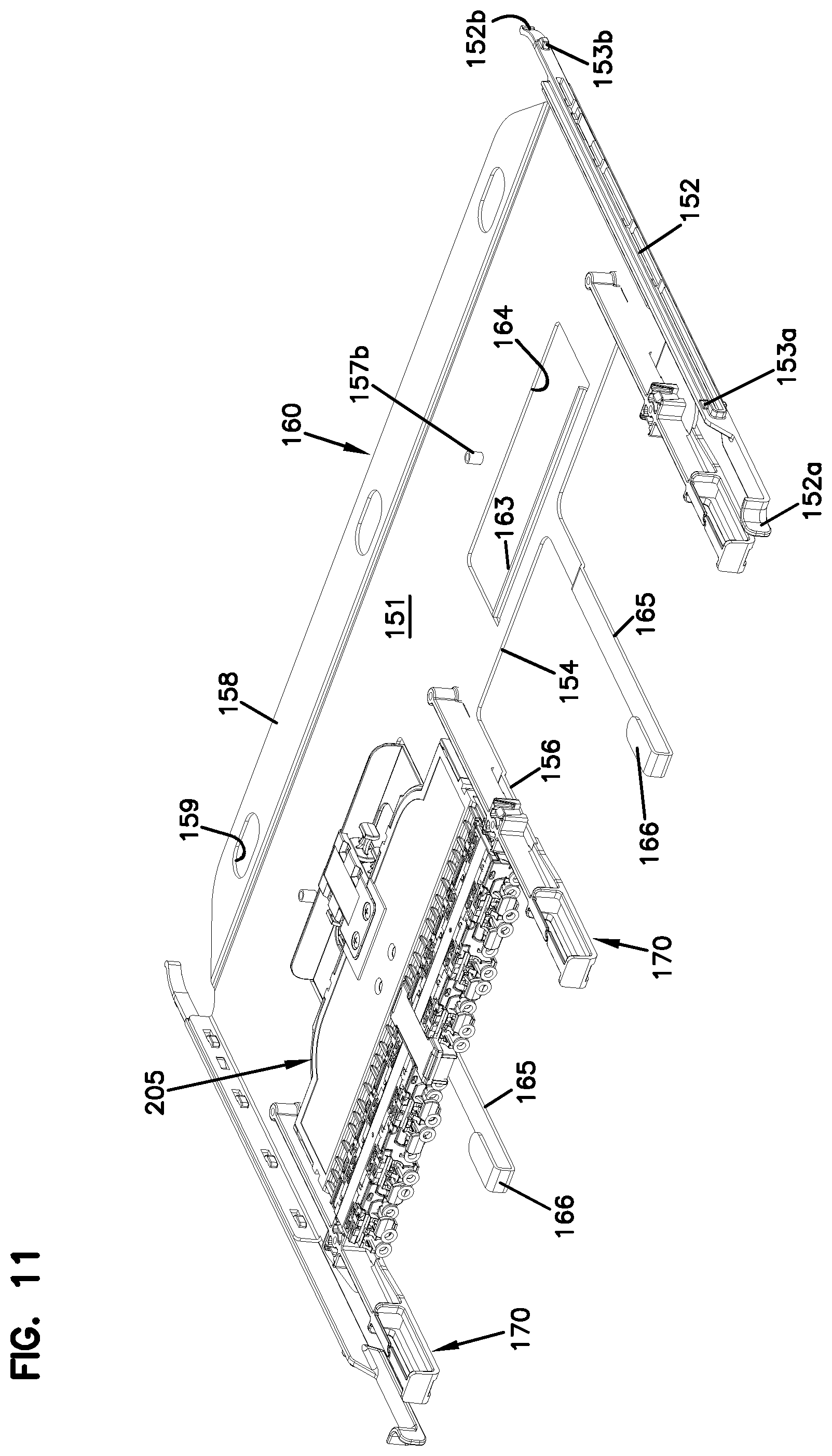 Patent US11815727 Figure 11 – Bladed chassis systems