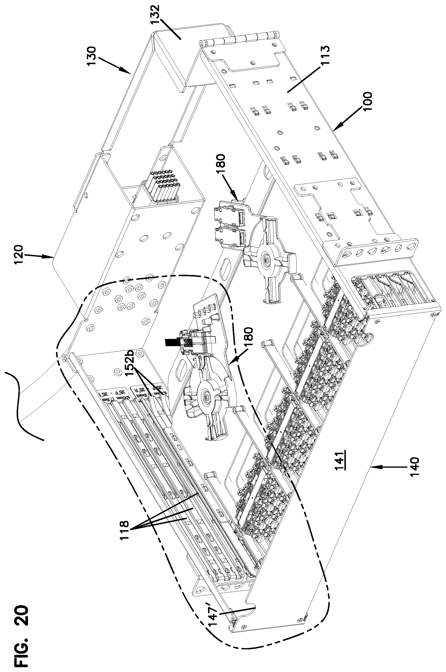 Patent US11815727 Figure 20 – Bladed chassis systems