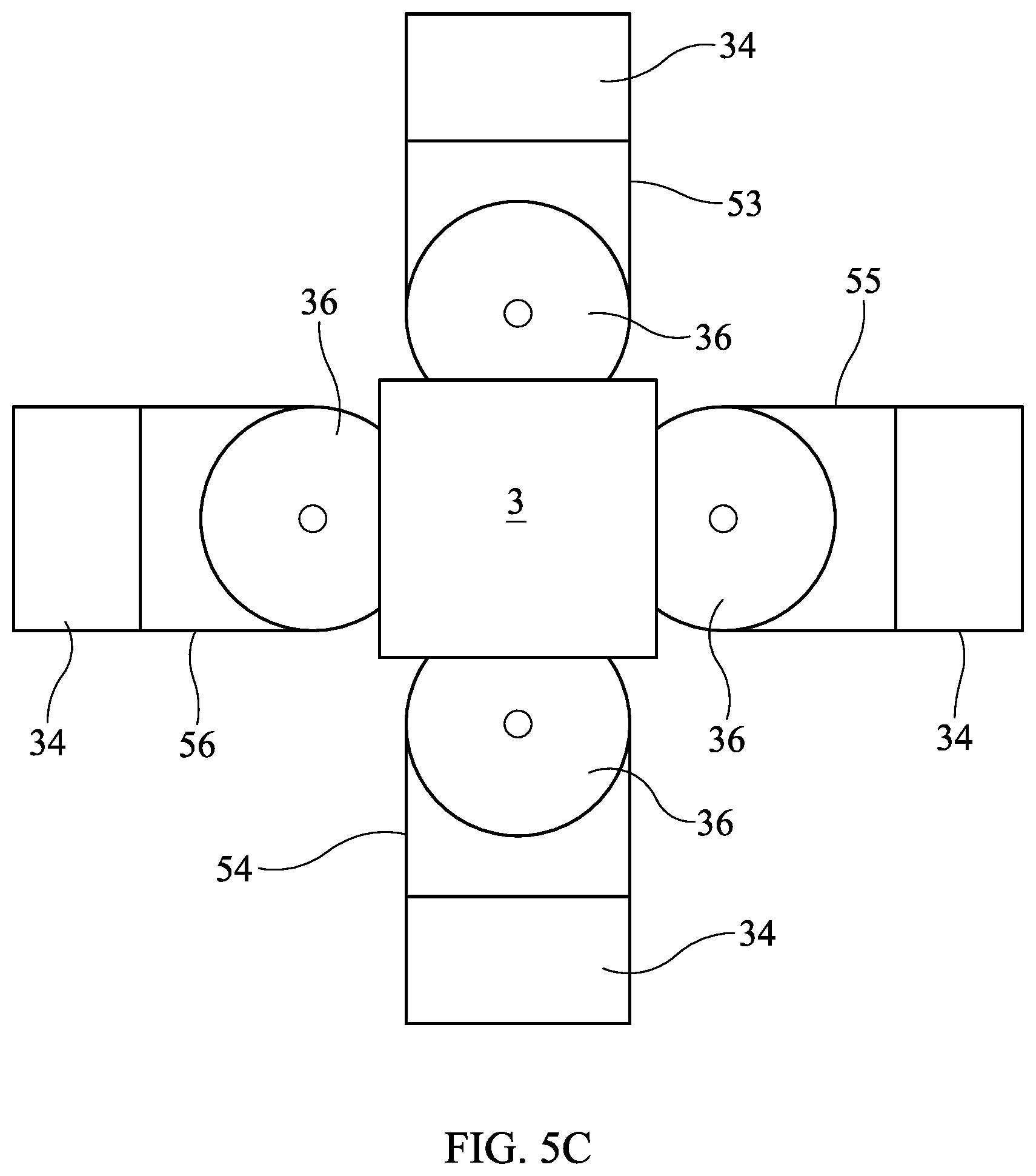 Patent US11815728 Figure 9 – Roadway access hole cutter and method of cutting a square or rectangular roadway access hole