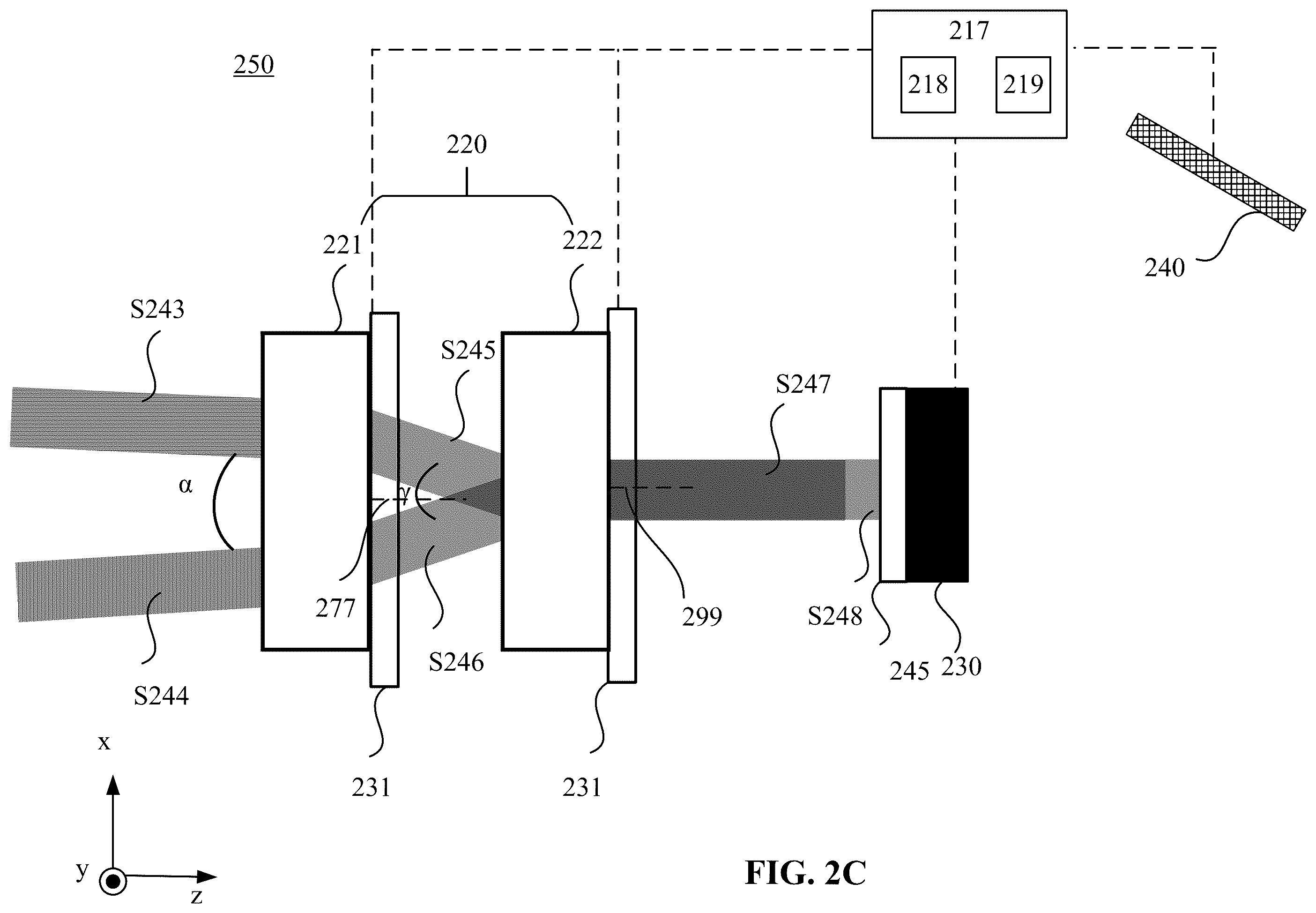 Patent US11815729 Figure 4 – System and method for interference fringe stabilization