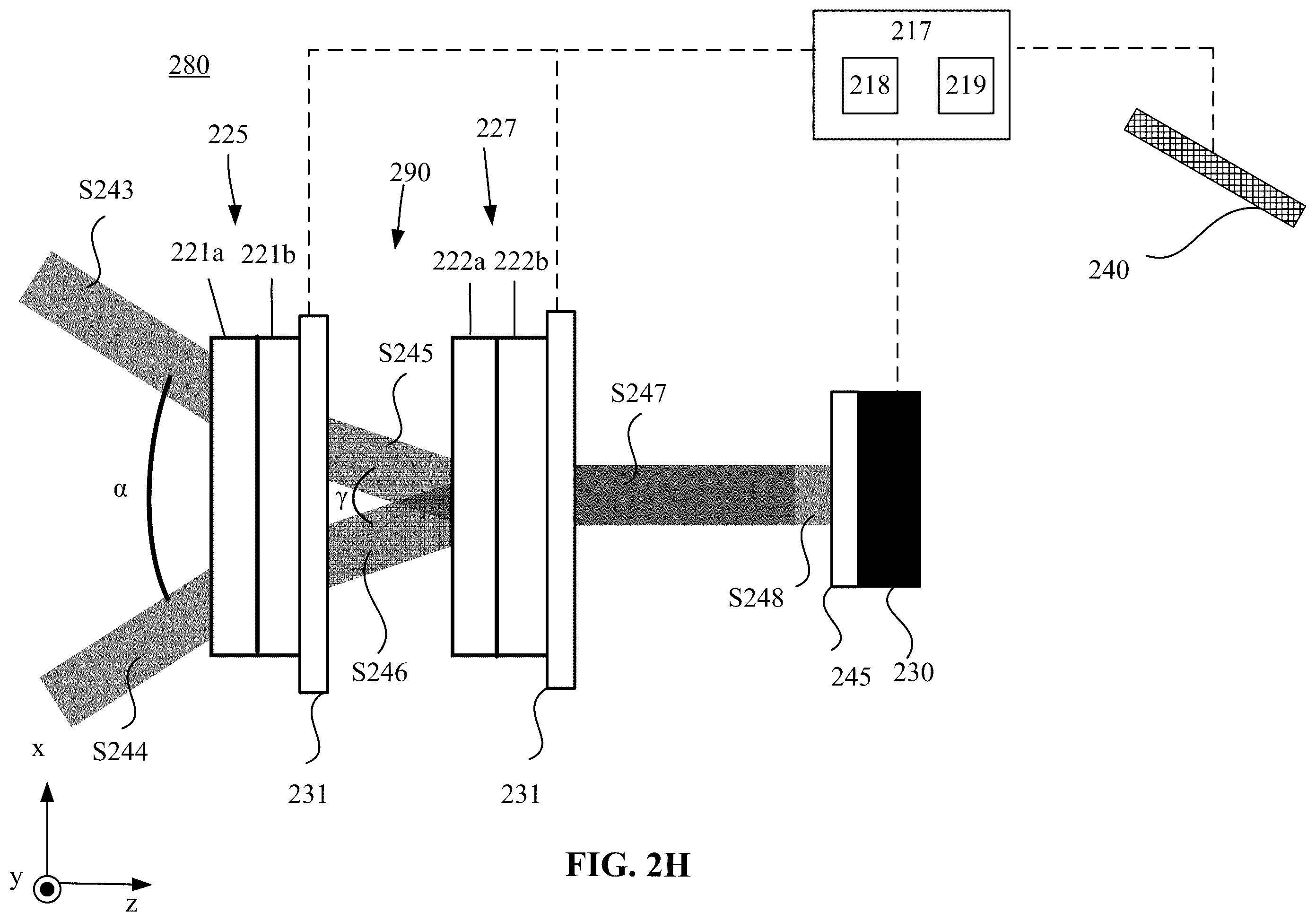 Patent US11815729 Figure 8 – System and method for interference fringe stabilization