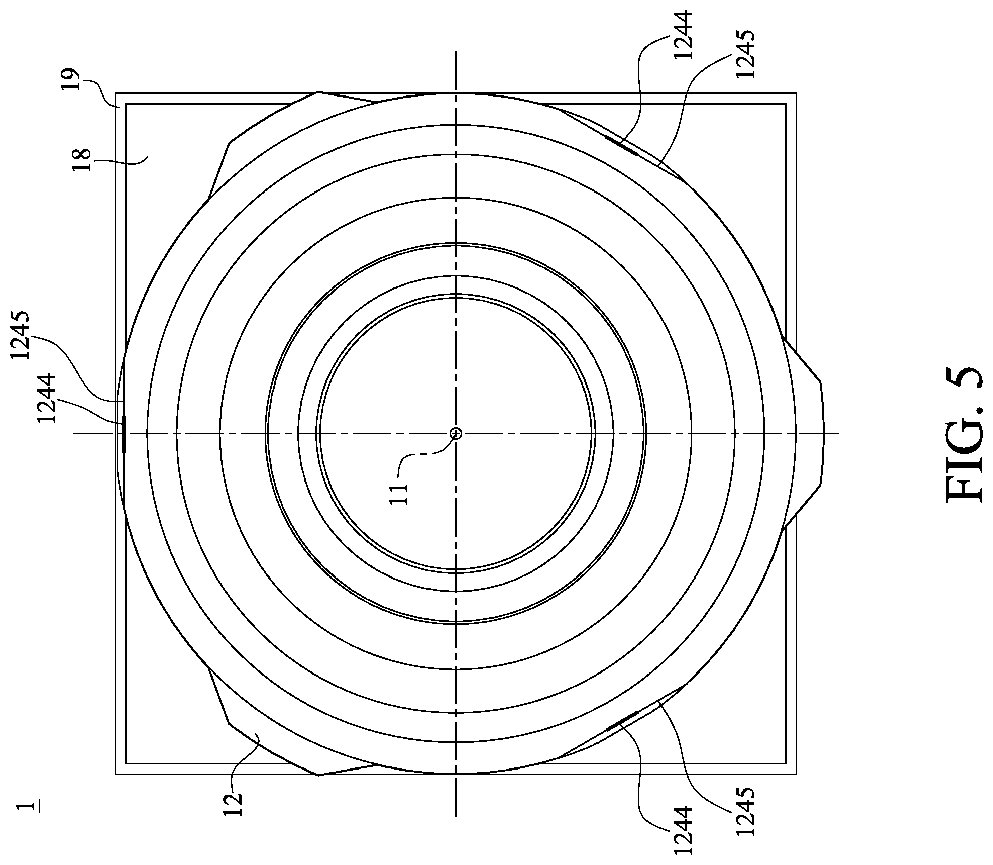 Patent US11815731 Figure 5 – Imaging lens system, camera module and electronic device