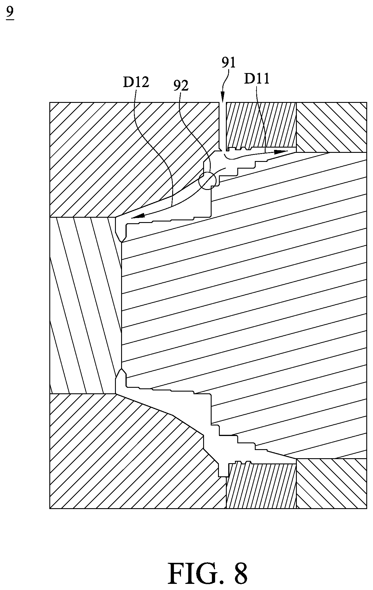 Patent US11815731 Figure 8 – Imaging lens system, camera module and electronic device
