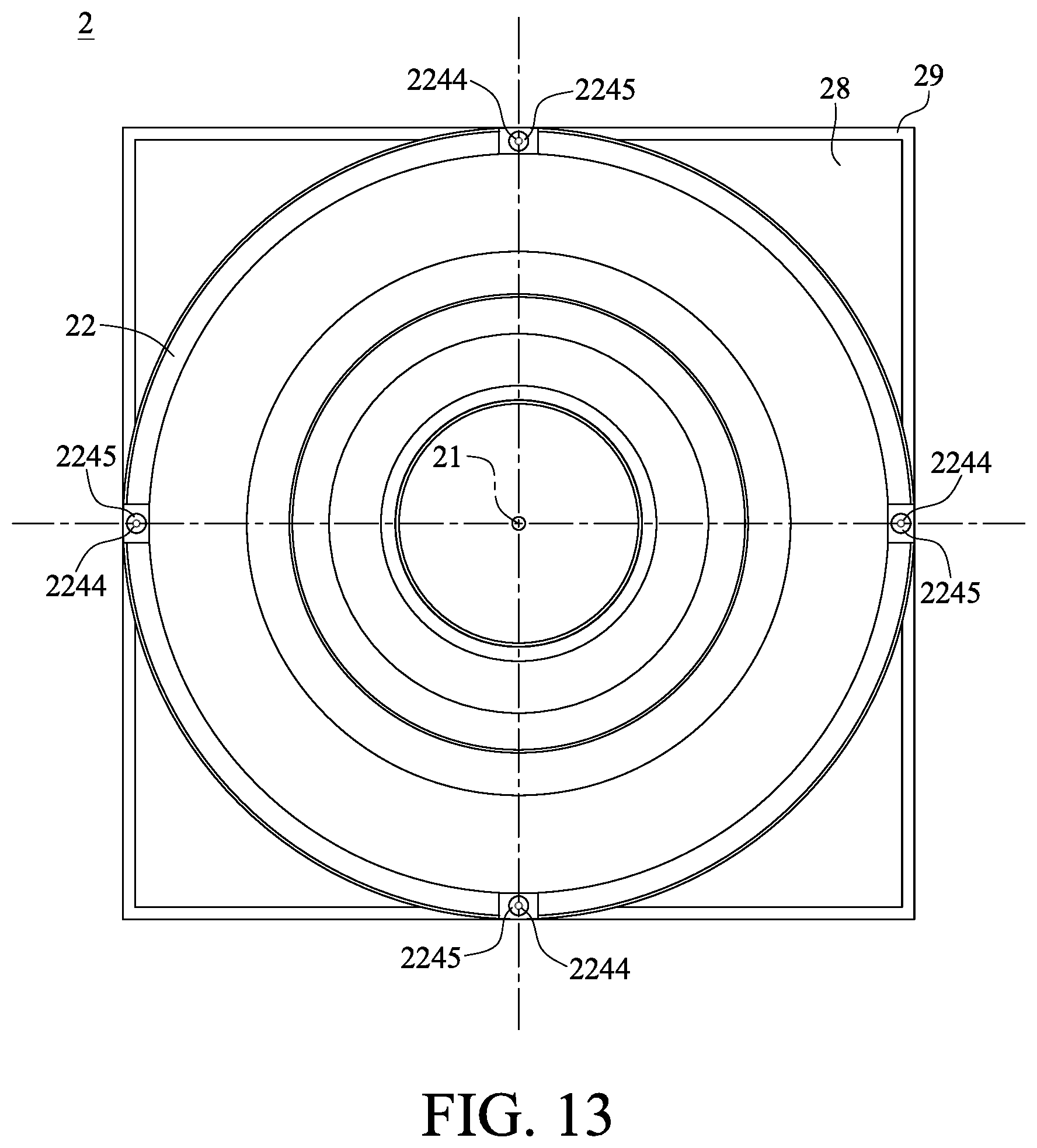 Patent US11815731 Figure 13 – Imaging lens system, camera module and electronic device