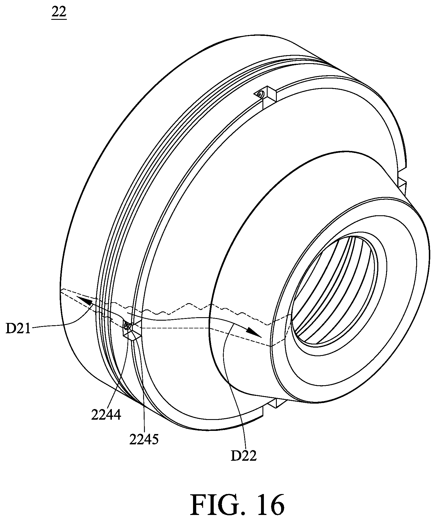 Patent US11815731 Figure 16 – Imaging lens system, camera module and electronic device