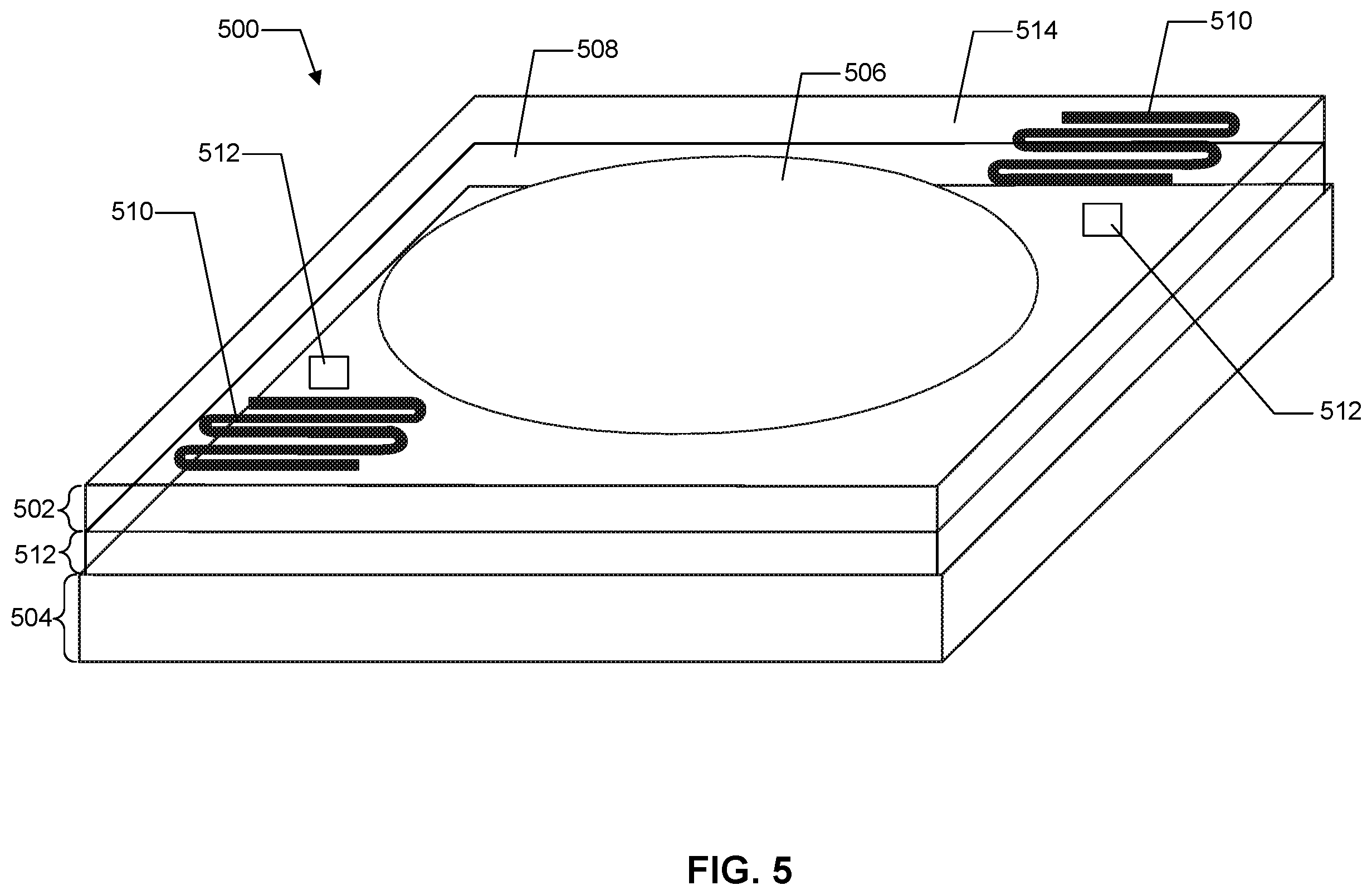 Patent US11815732 Figure 5 – Liquid lens design variant with temperature sensor on the outside