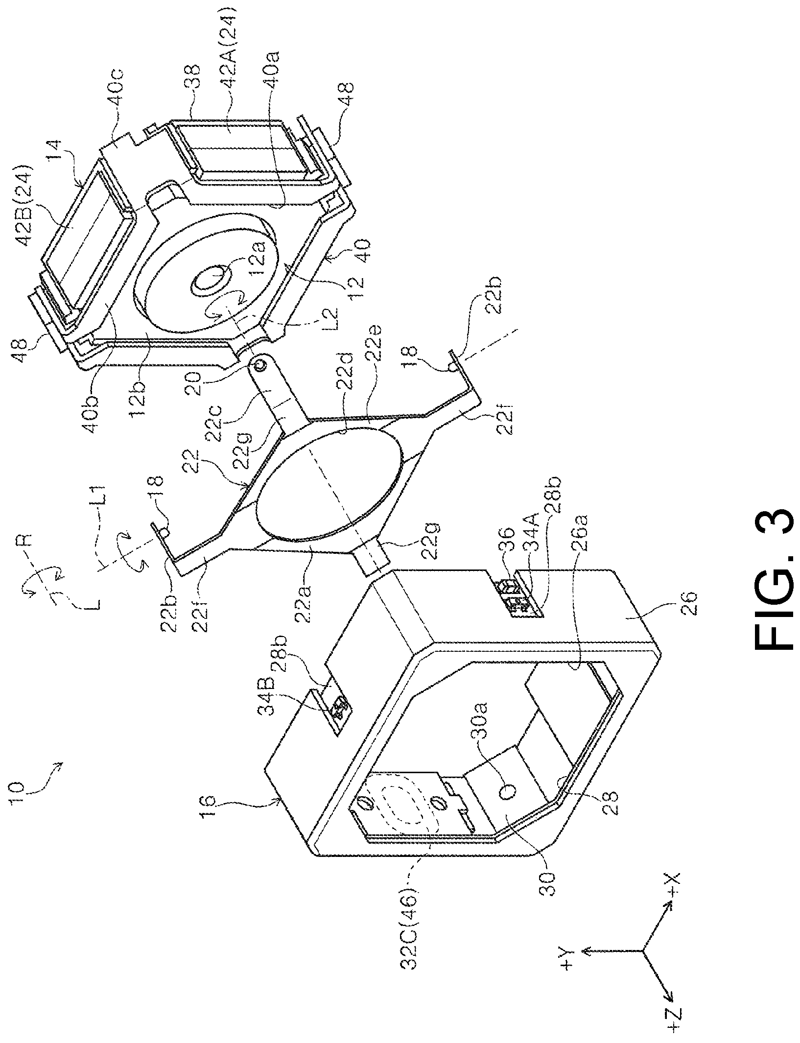 Patent US11815733 Figure 3 – Optical unit