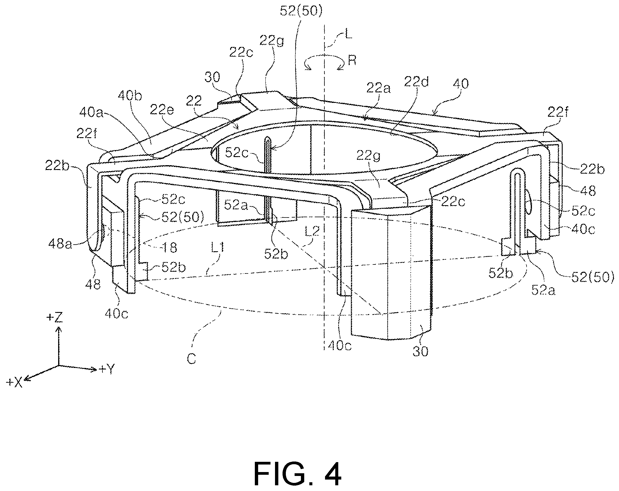 Patent US11815733 Figure 4 – Optical unit