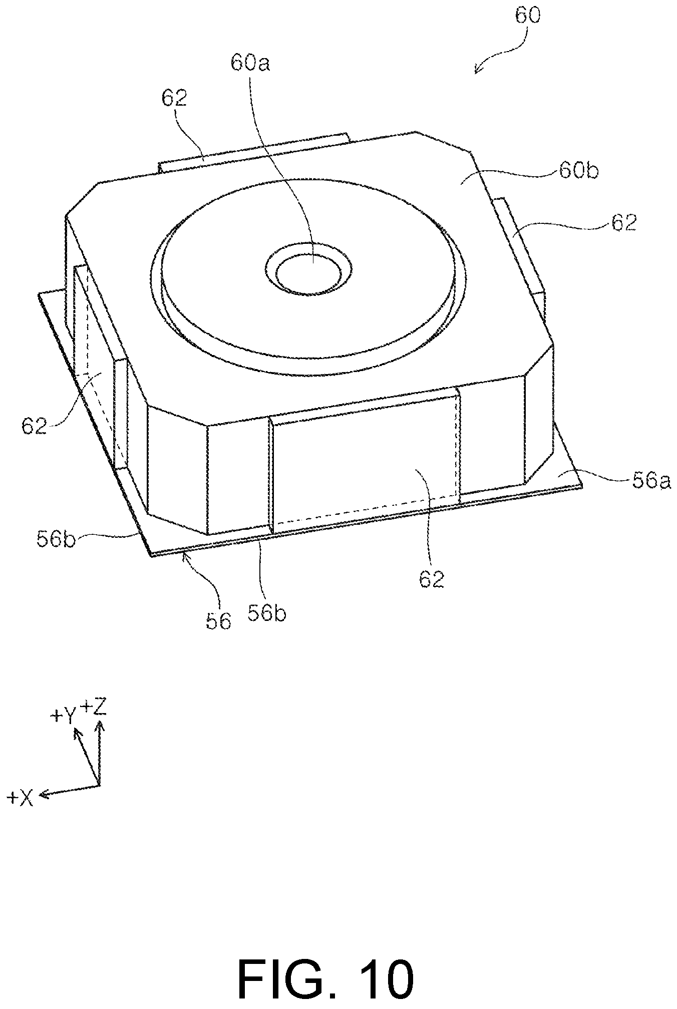 Patent US11815733 Figure 10 – Optical unit