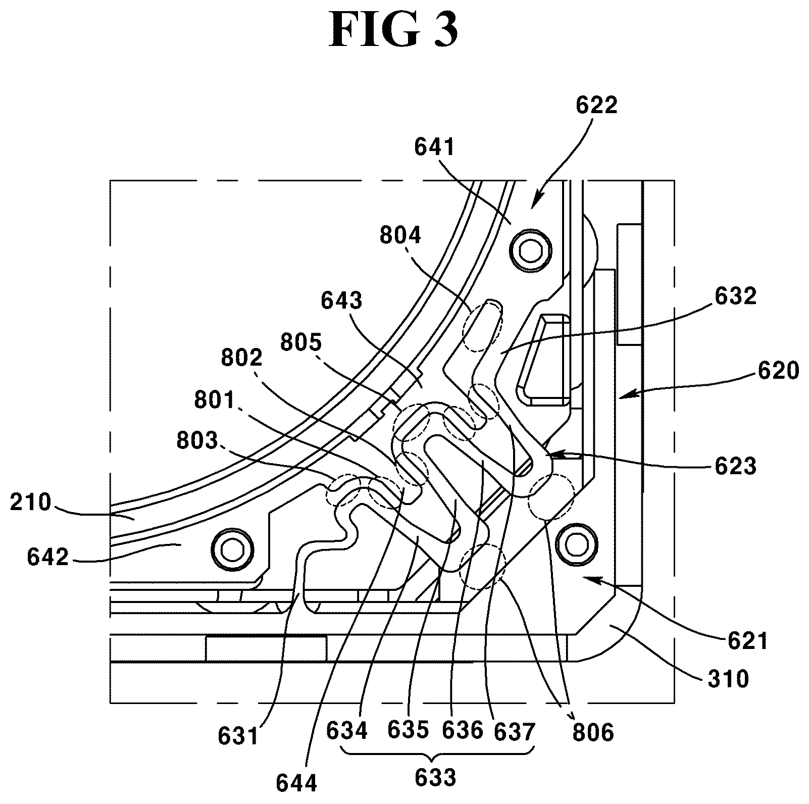 Patent US11815734 Figure 3 – Lens driving device, camera module, and optical device