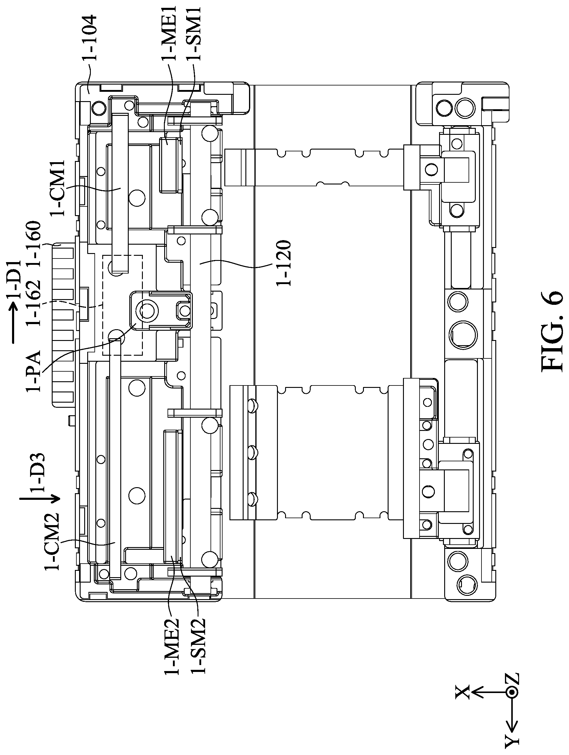 Patent US11815736 Figure 6 – Optical element driving mechanism