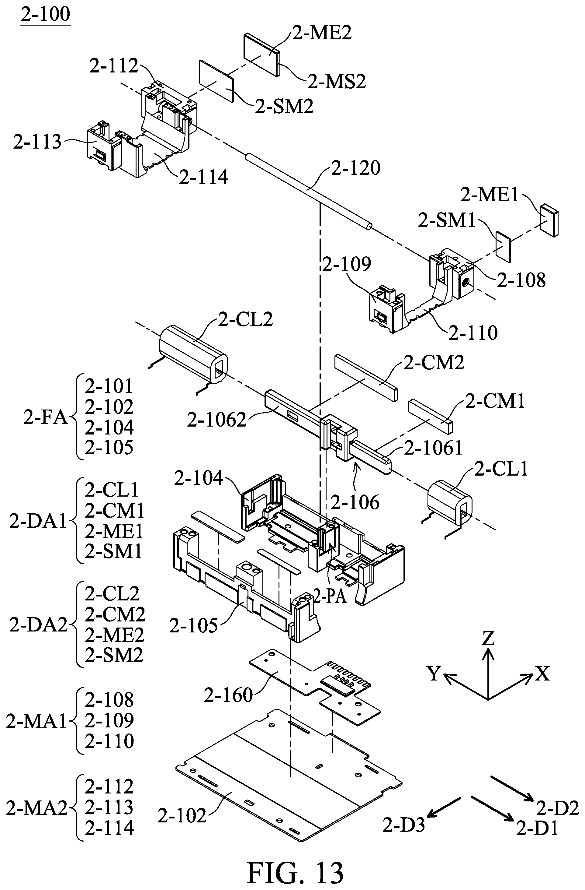 Patent US11815736 Figure 13 – Optical element driving mechanism