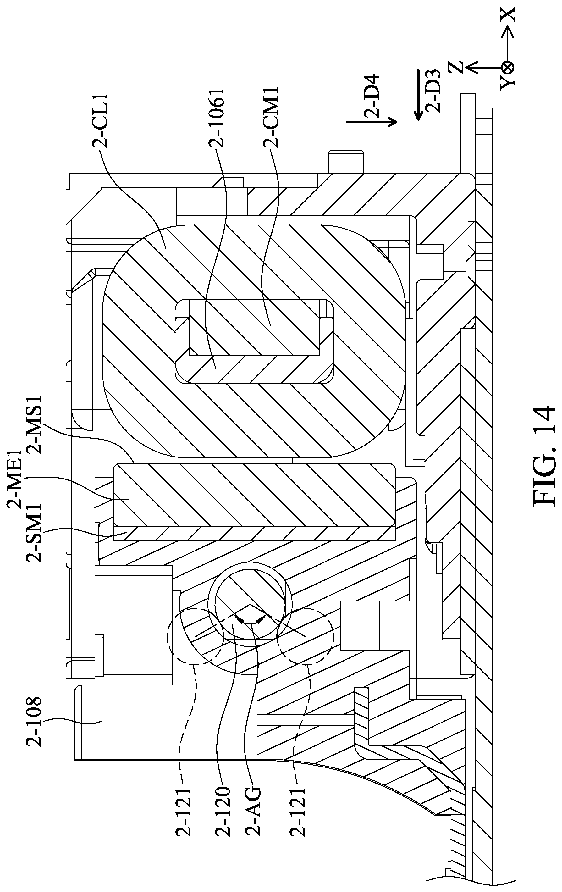 Patent US11815736 Figure 14 – Optical element driving mechanism