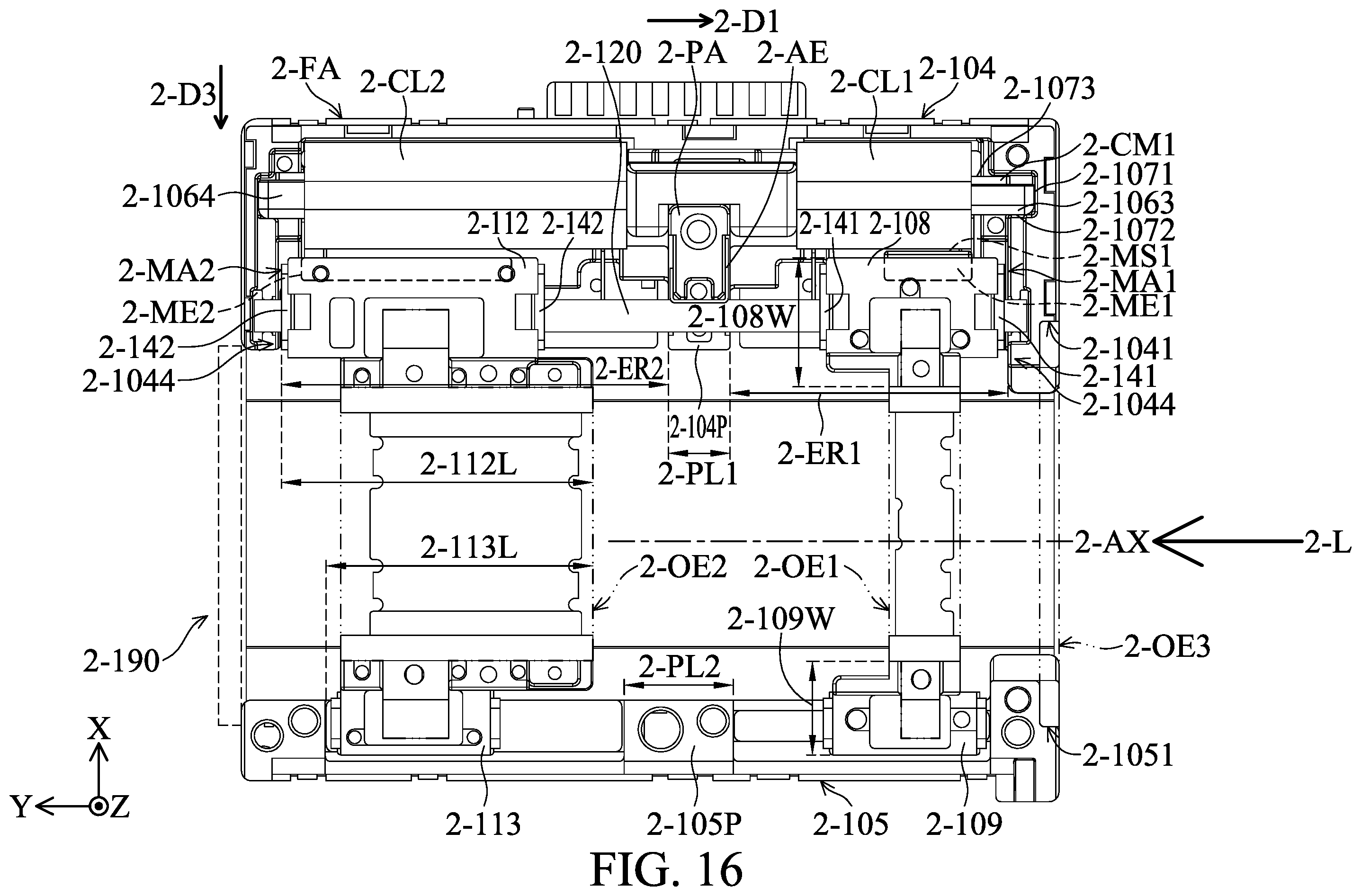 Patent US11815736 Figure 16 – Optical element driving mechanism