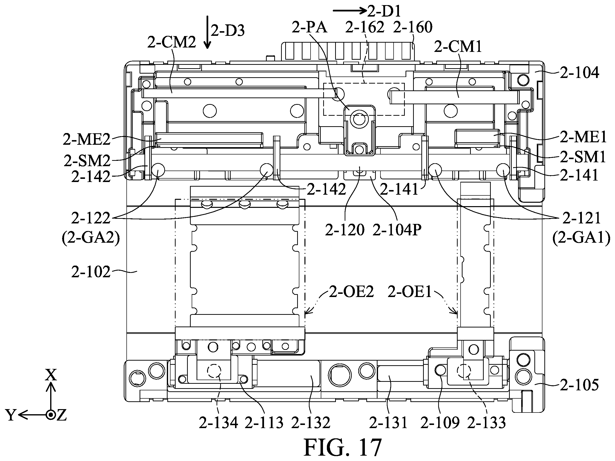 Patent US11815736 Figure 17 – Optical element driving mechanism