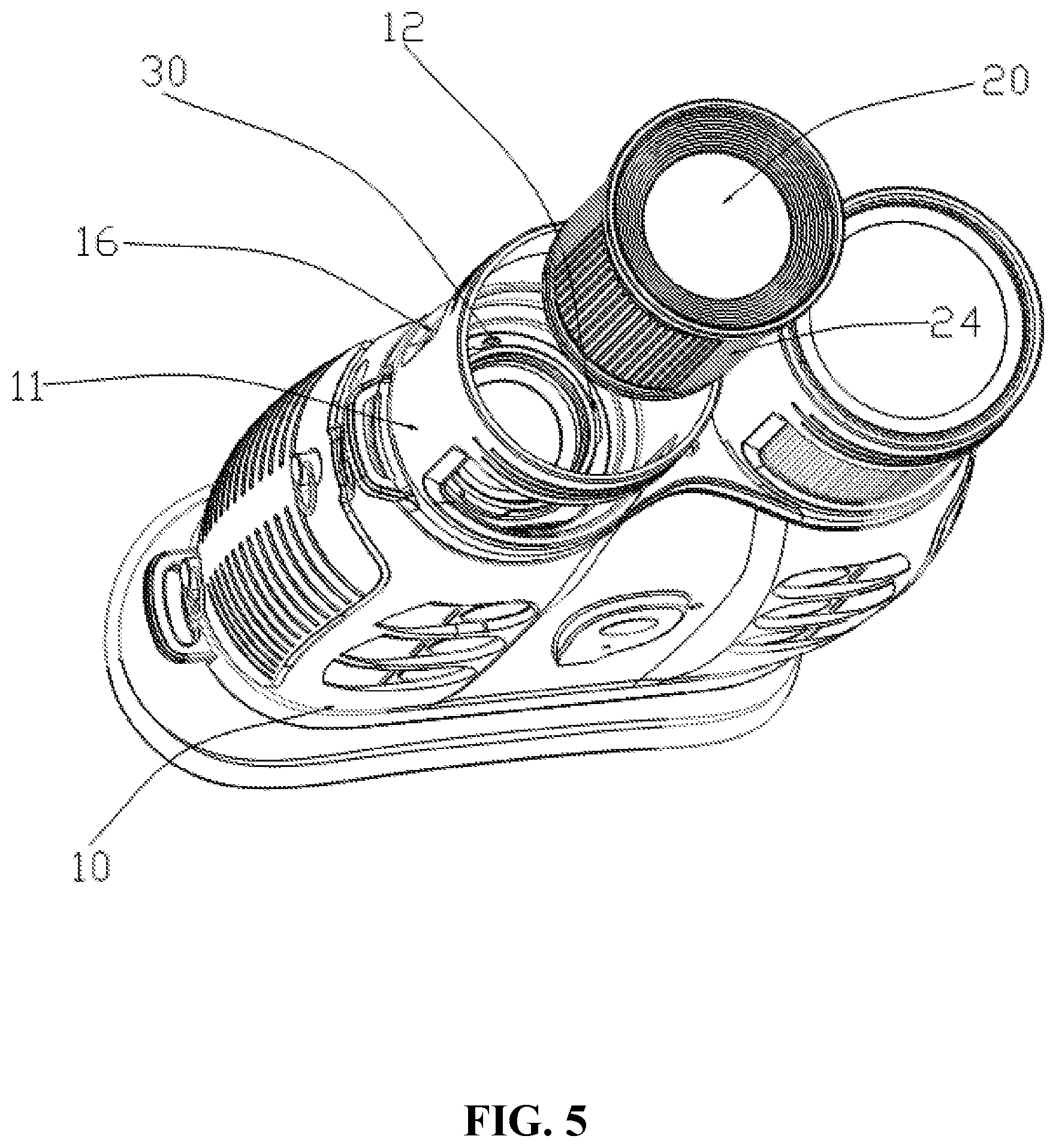 Patent US11815737 Figure 5 – Night vision binoculars with replaceable objective lens