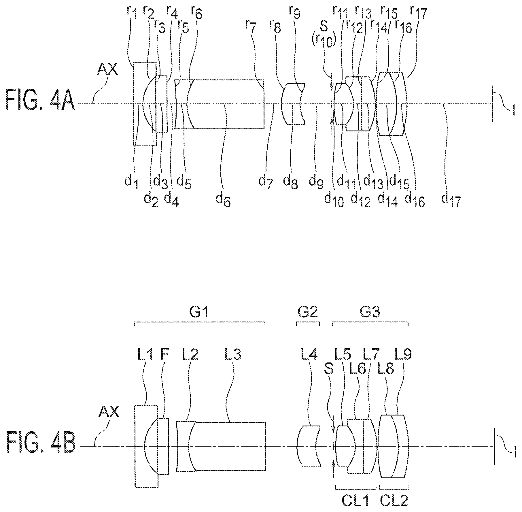 Patent US11815739 Figure 4 – Endoscope optical system, endoscope, image pickup unit and endoscope insertion device