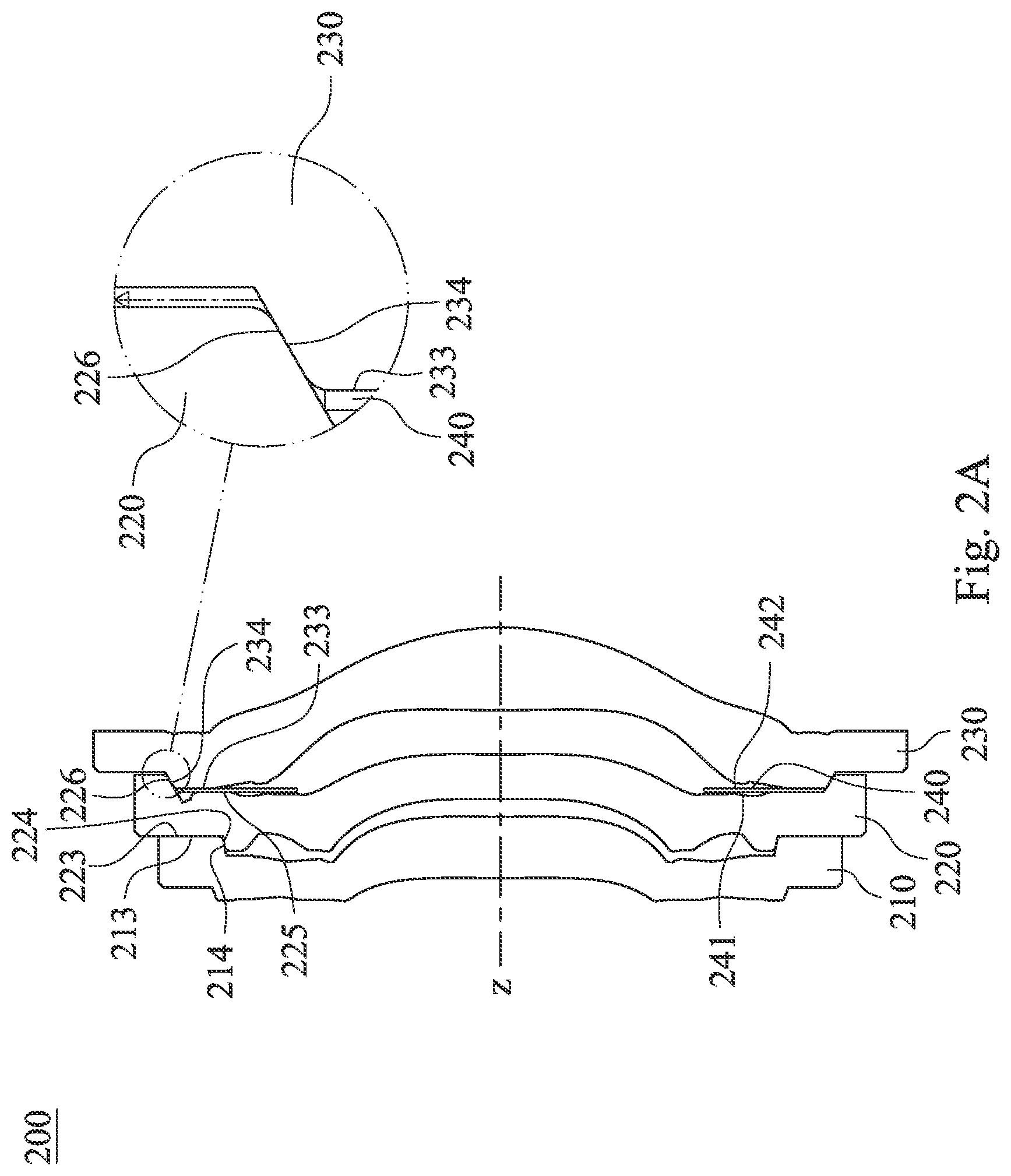 Patent US11815740 Figure 4 – Imaging lens set with plastic lens element, imaging lens module and electronic device