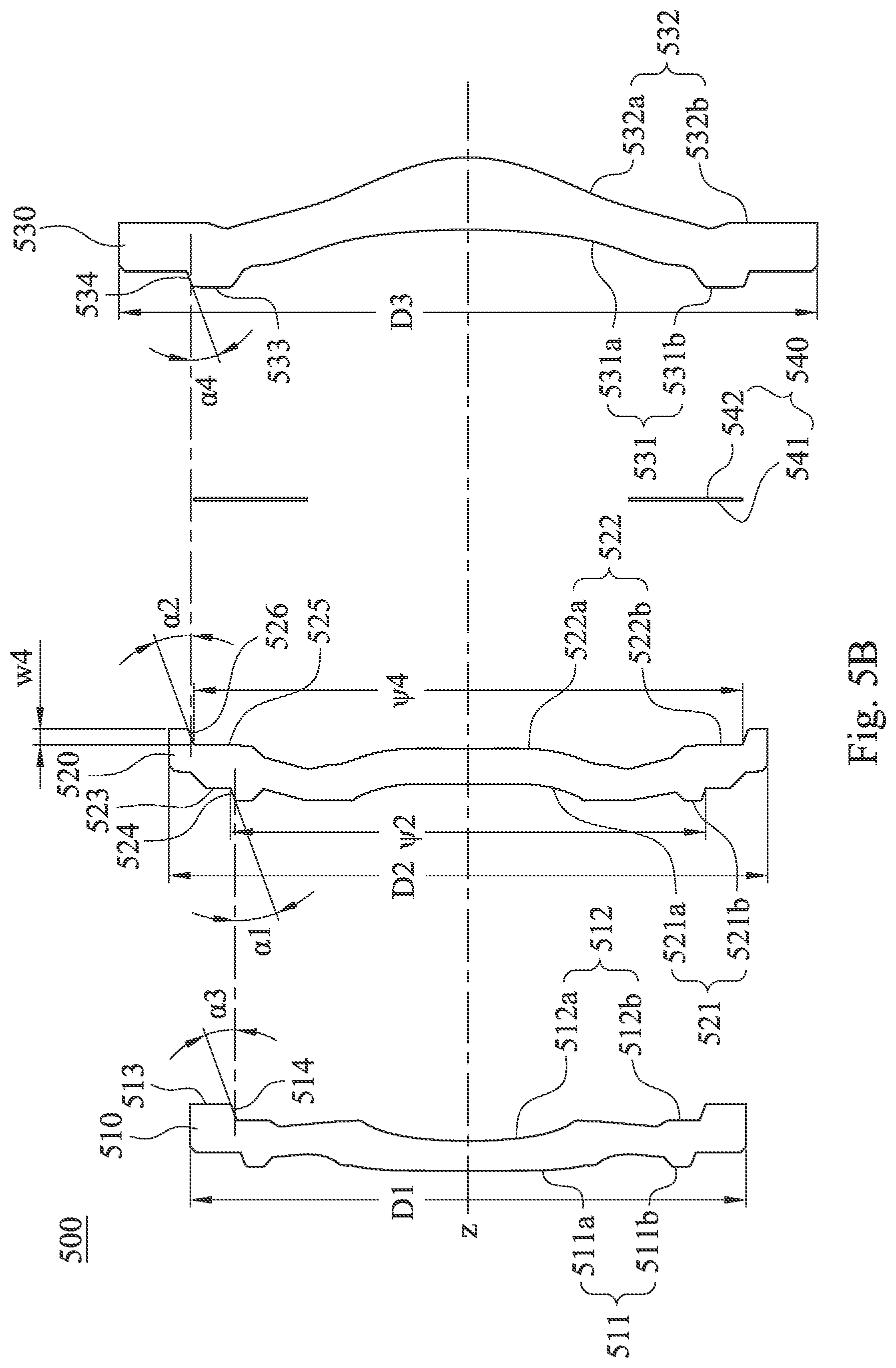 Patent US11815740 Figure 14 – Imaging lens set with plastic lens element, imaging lens module and electronic device