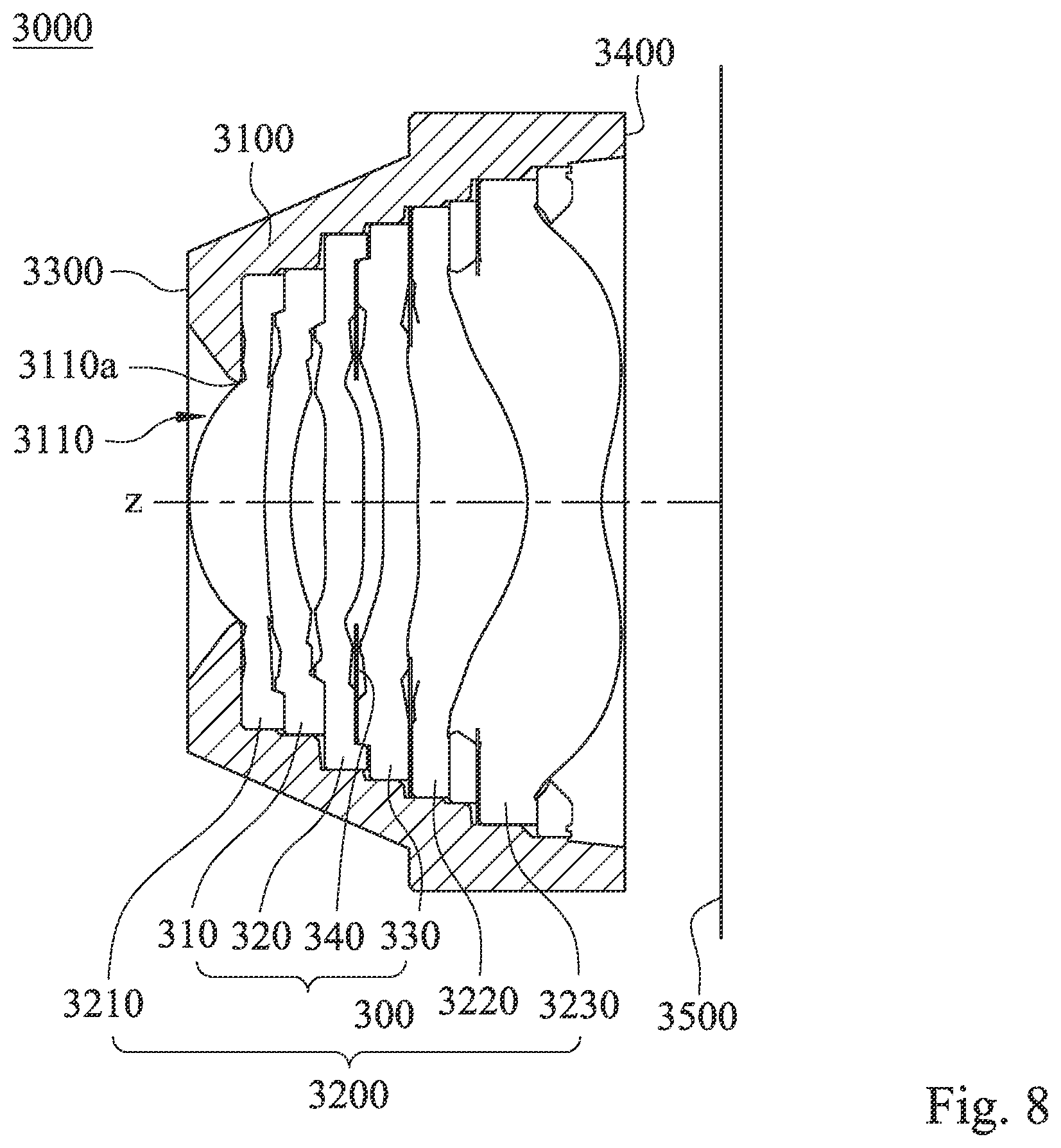 Patent US11815740 Figure 18 – Imaging lens set with plastic lens element, imaging lens module and electronic device
