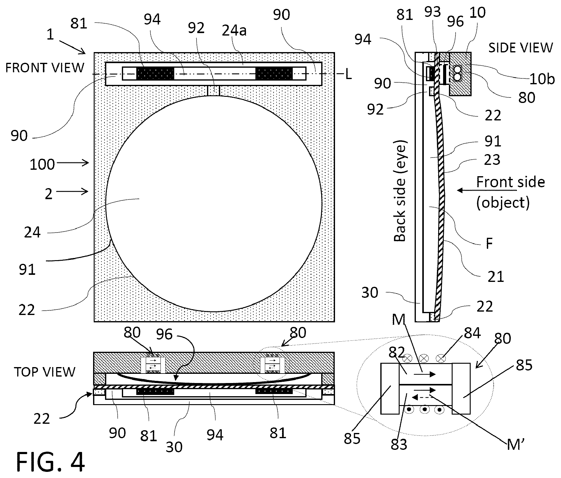 Patent US11815742 Figure 6 – Tunable non-round spectacles with immersed lens shaper